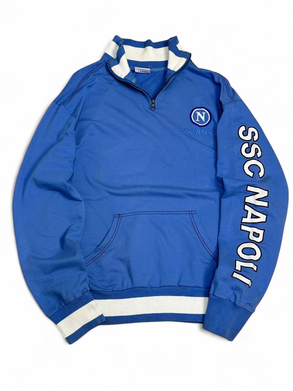 Other SSC Napoli vintage football sweatshirt retro Italia 00s Size US L / EU 52-54 / 3 - 8 Thumbnail