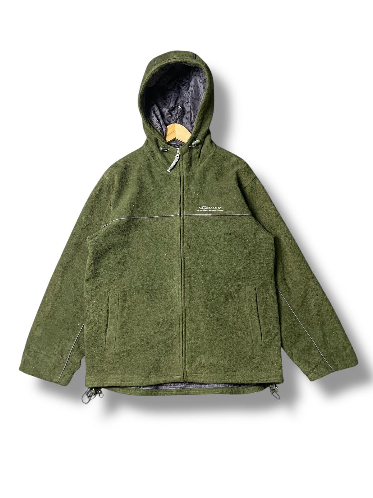 Japanese Brand × Vintage PIKO Brand Fleece Zipper Jacket (62) Size US L / EU 52-54 / 3 - 1 Thumbnail