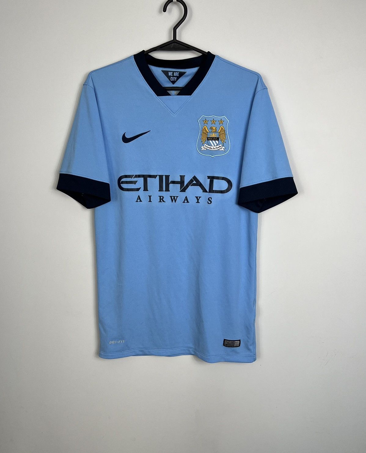 Nike Nike Manchester City 2014/2015 Soccer Jersey Size US S / EU 44-46 / 1 - 1 Thumbnail