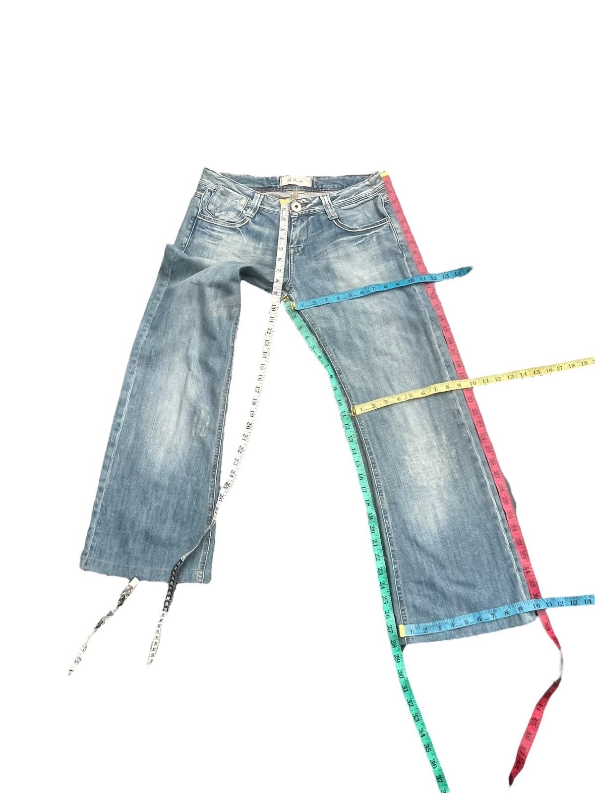 Japanese Brand Fap Flare Denim Size 32" / US 10 / IT 46 - 17 Thumbnail
