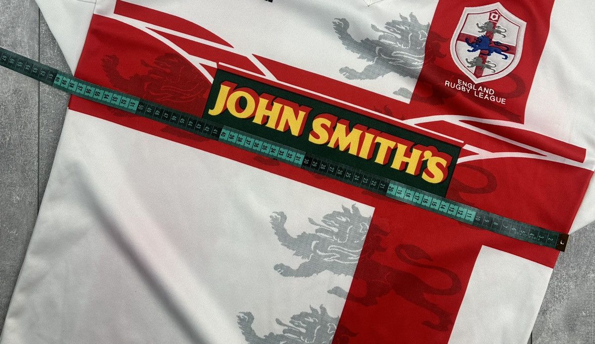 Puma Puma England Home Rugby League Jersey 1995 Size US XL / EU 56 / 4 - 22 Thumbnail