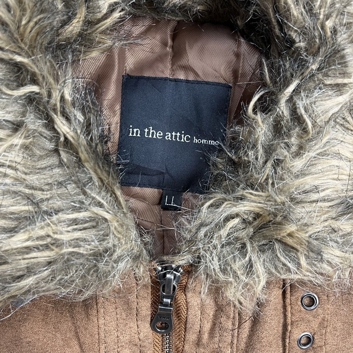 14th Addiction In the attic fur collar biker jacket vkei style Size US L / EU 52-54 / 3 - 6 Thumbnail