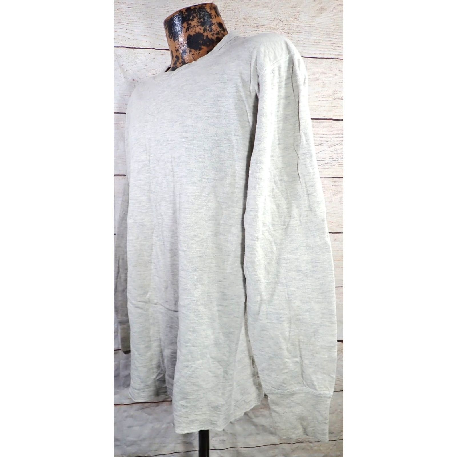 Vintage VINTAGE Duofold Shirt | Duofold 2 Layer Thermal Shirt | Vintage 60s 70s Heat Thermal Adult XL Gray USA Made Size US XL / EU 56 / 4 - 2 Thumbnail