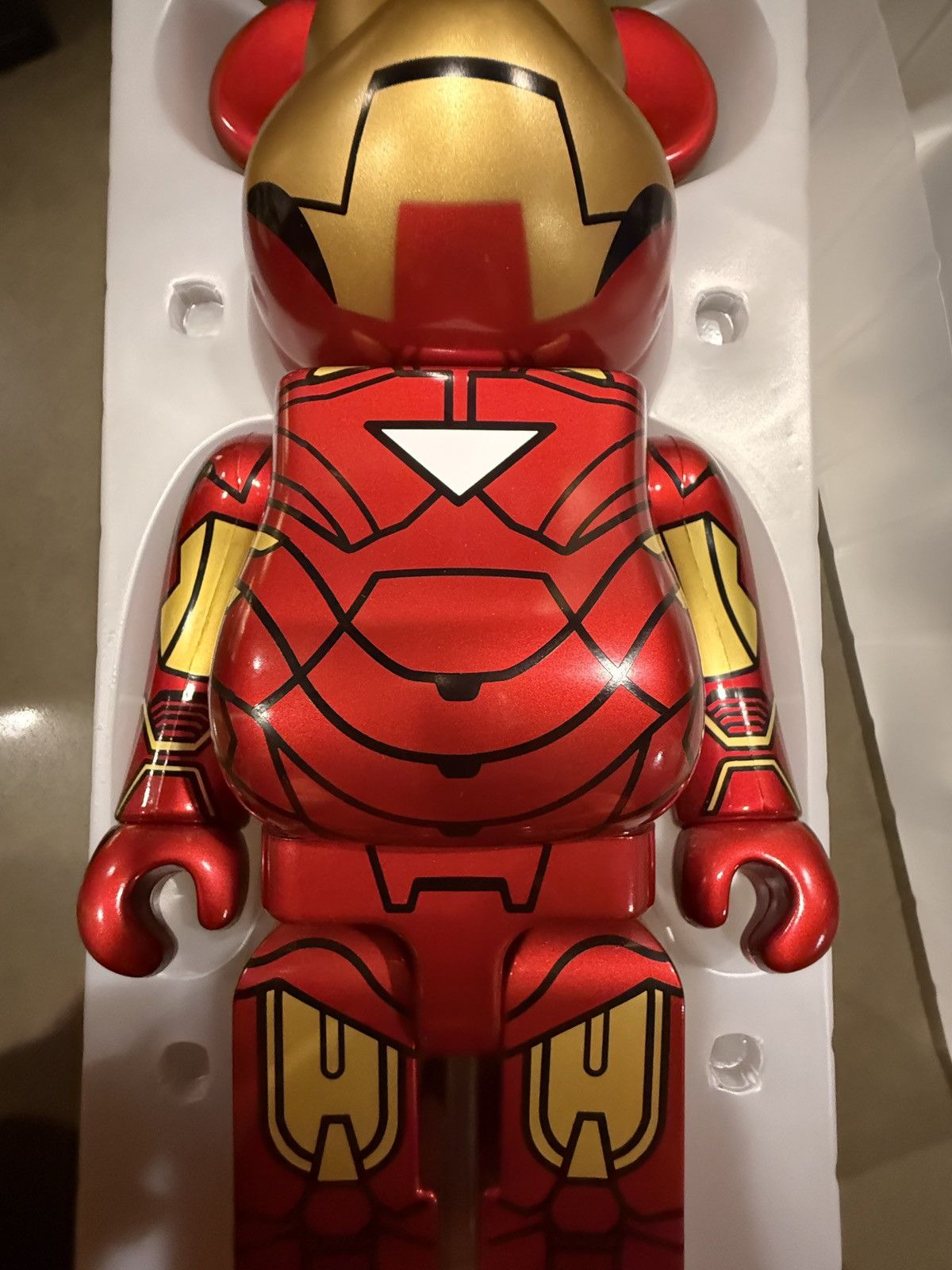 Medicom Toy MEDICOM 400% BEARBRICK IRON MAN MARK VI RARE LIMITED EDITION Size ONE SIZE - 10 Thumbnail
