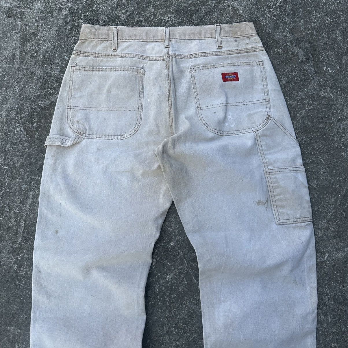 Carhartt (34x31) Grail Vintage Distressed Faded Tan Dickies Carpenter Size US 34 / EU 50 - 14 Thumbnail
