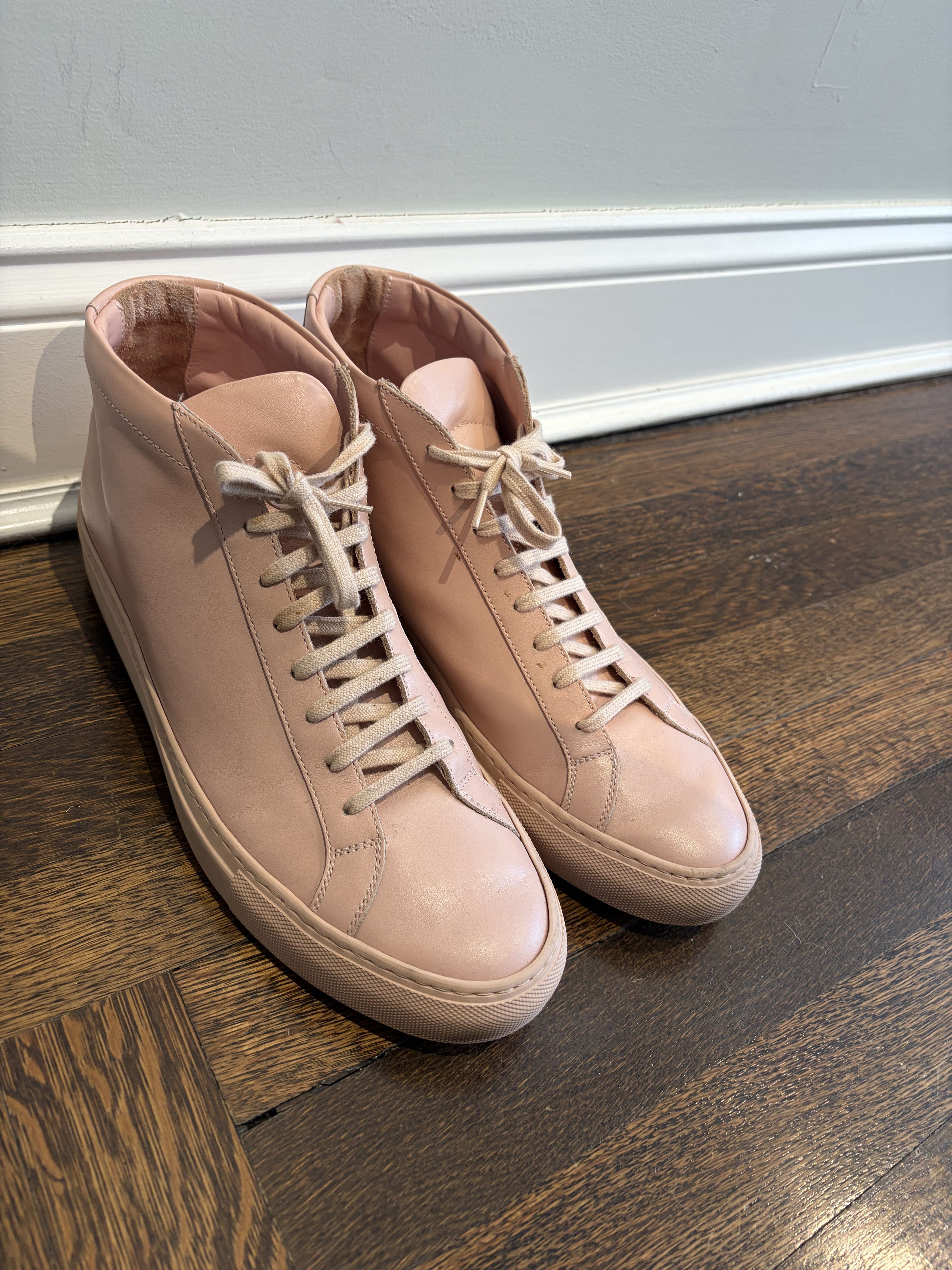 Common Projects Common Projects Achilles High Pink Size US 11 / EU 44 - 1 Thumbnail