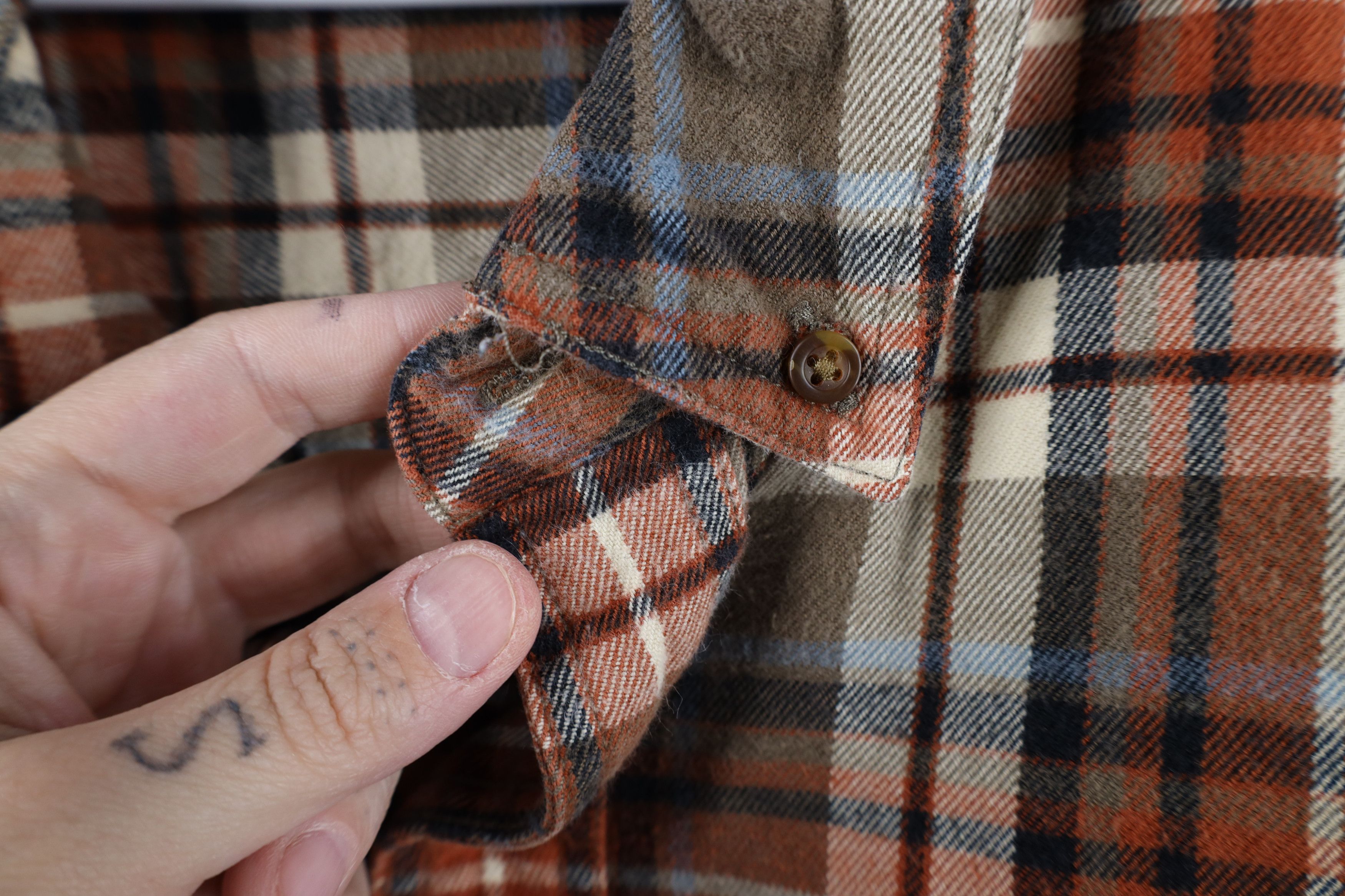 Carhartt Vintage Carhartt Flannel Collared Button Down Shirt Plaid Size US XXL / EU 58 / 5 - 7 Thumbnail