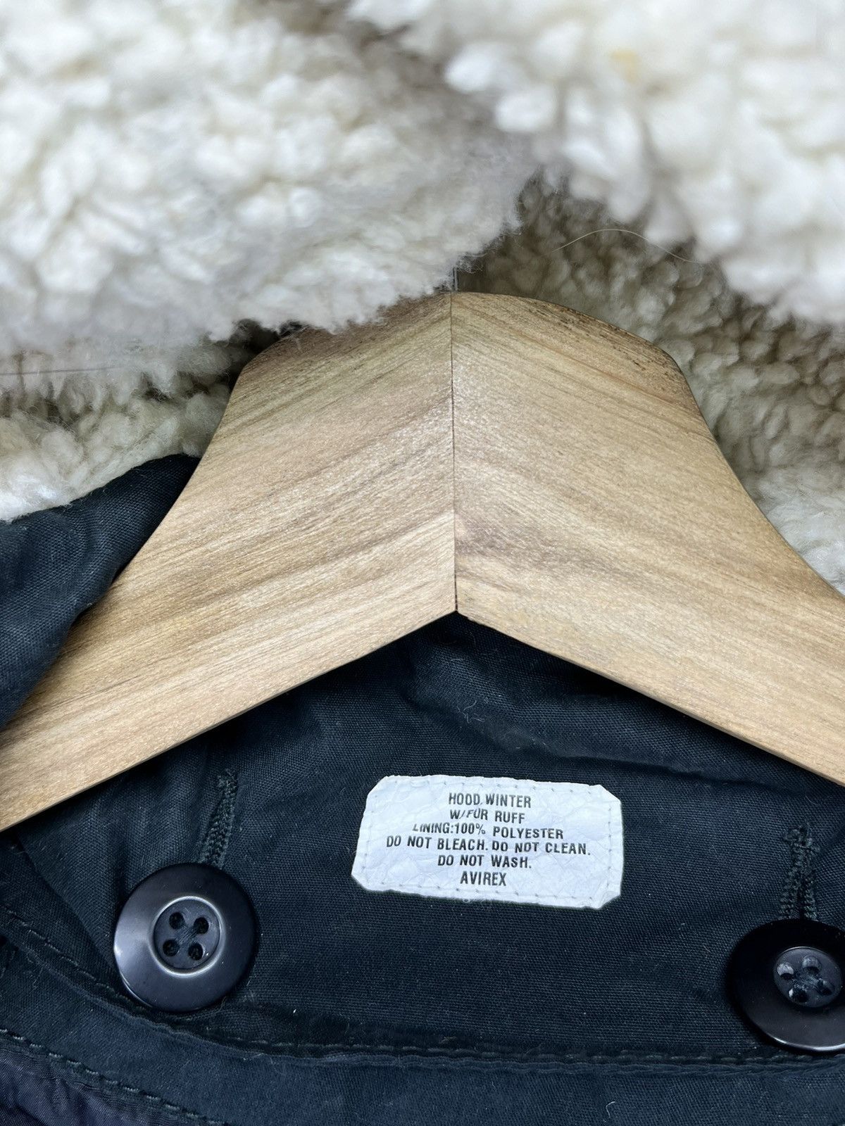 Avirex Vintage Avirex MFG Fur Hoodie Parka Rare Jacket Size S / US 4 / IT 40 - 8 Thumbnail