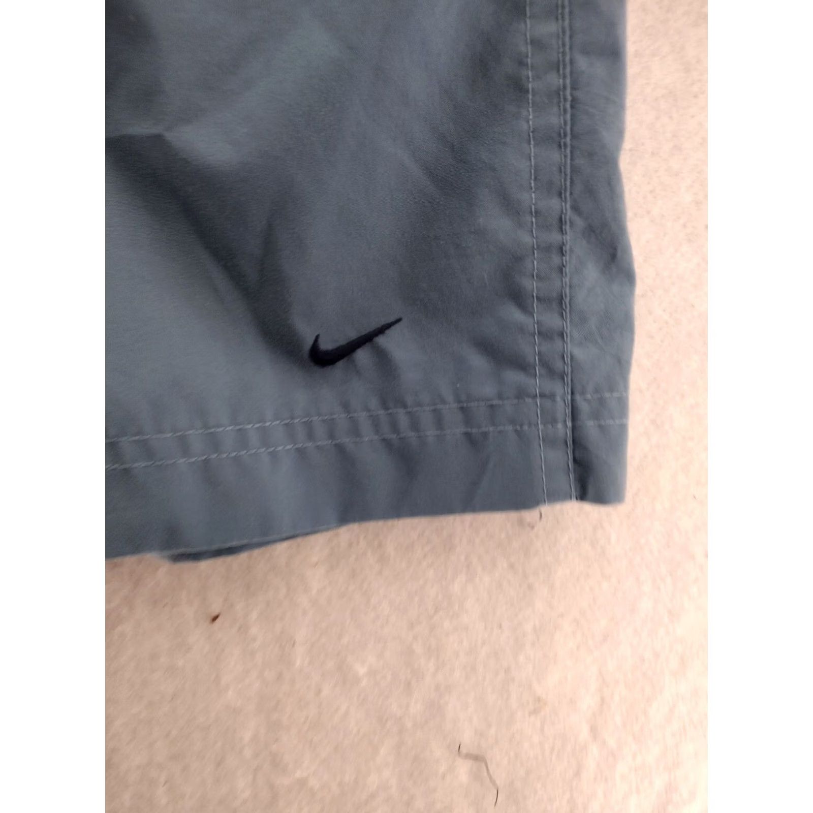 Nike Nike Pants Womens M Blue Drawstring Wide-Leg Athletic Size 30" / US 8 / IT 44 - 2 Thumbnail