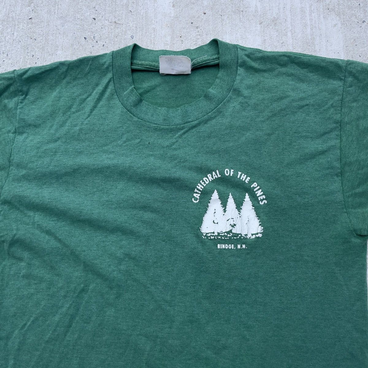 Vintage 1980s RP SPORTSWEAR CATHEDRAL OF THE PINES Single Stitch T Size US L / EU 52-54 / 3 - 2 Thumbnail