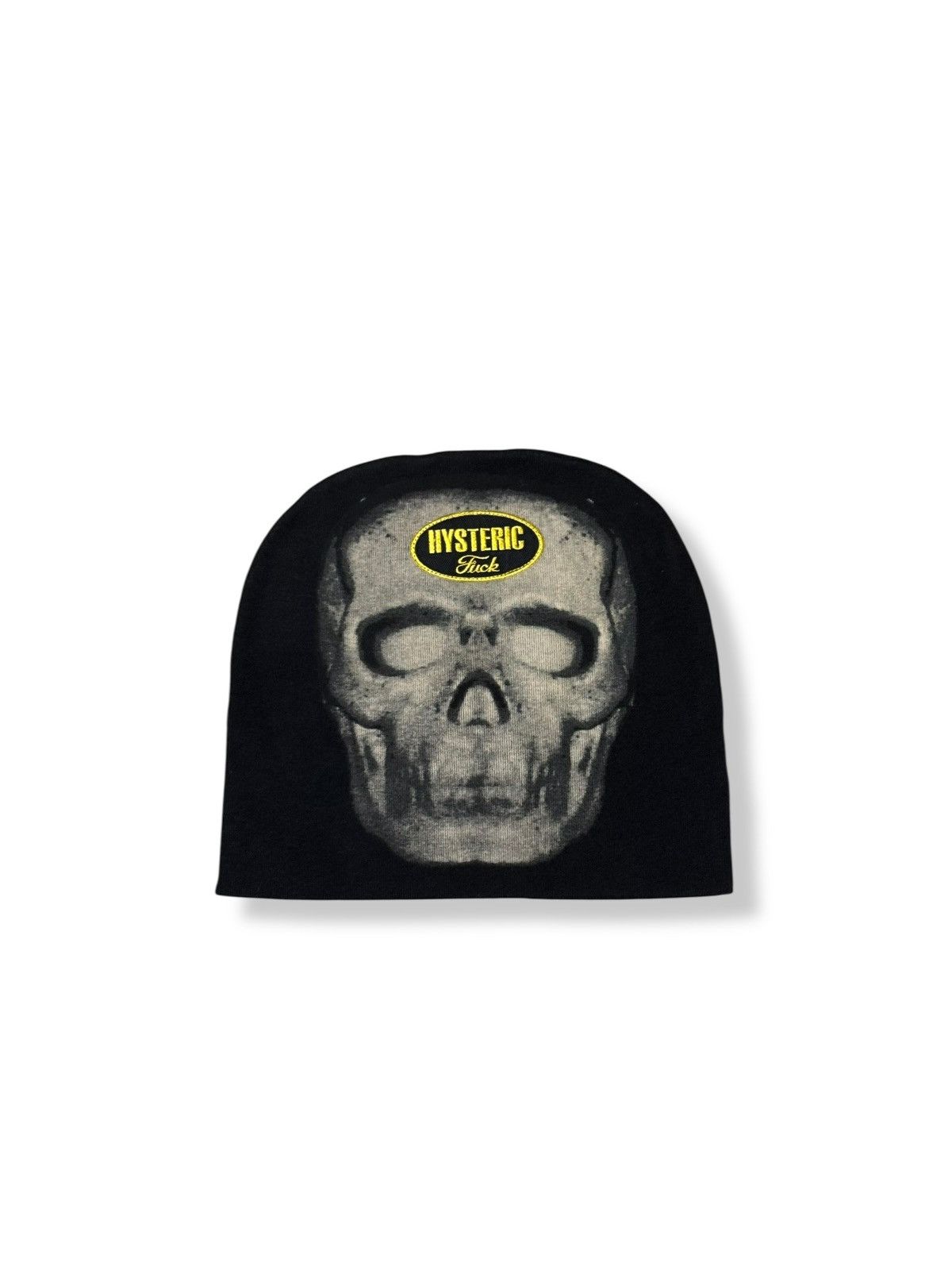 Hysteric Glamour Hysteric Glamour Fuck you Patch Skull Beanie Size ONE SIZE - 1 Thumbnail
