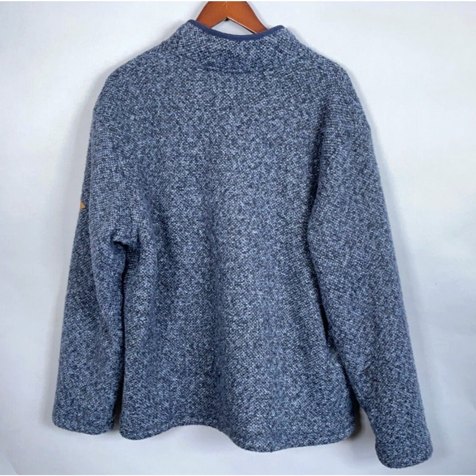 Orvis Orvis Sherpa Lined 1/4 Zip Fleece Sweater Adult XL Dark Blue Heavy Pullover Size US XL / EU 56 / 4 - 2 Thumbnail