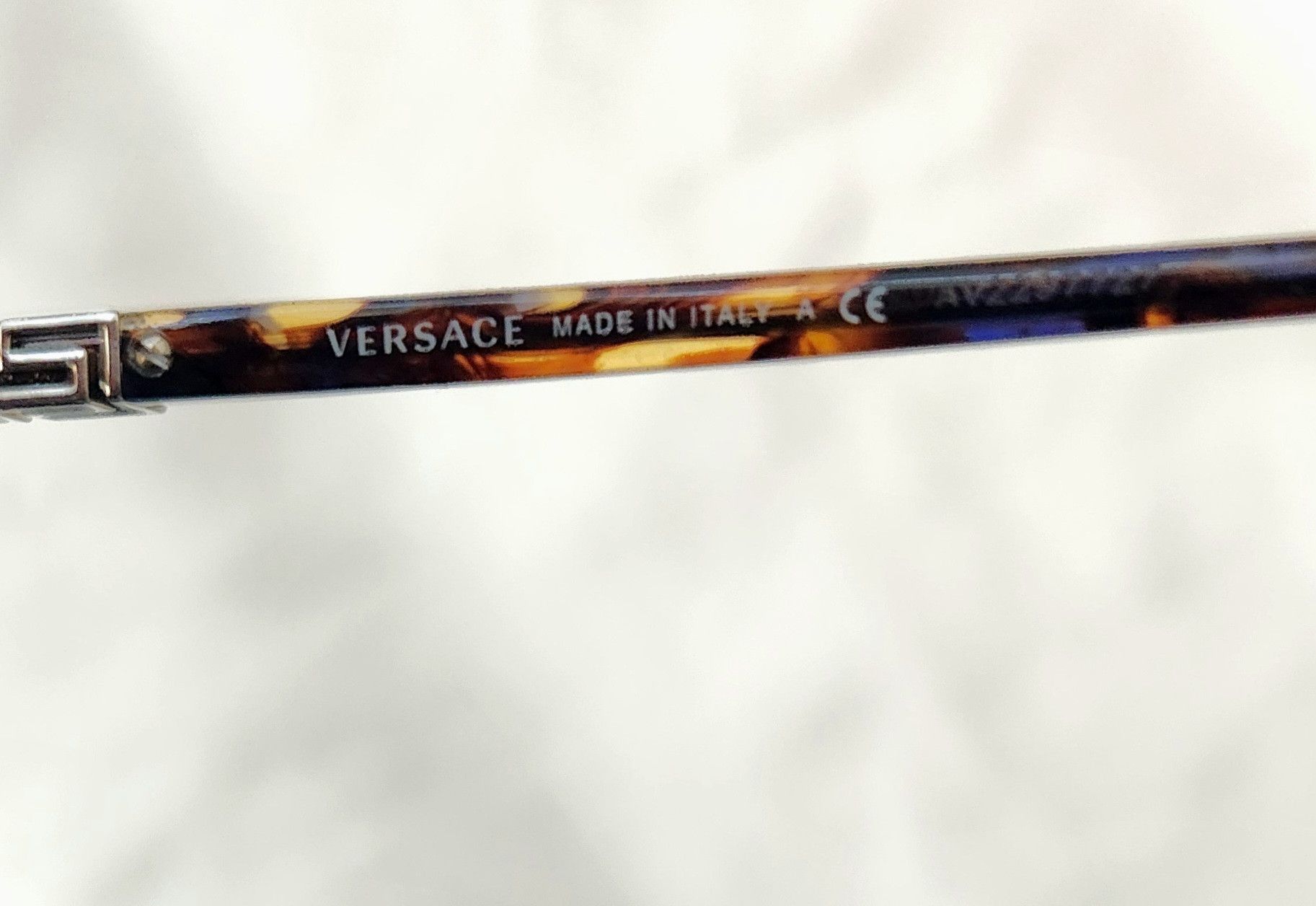 Designer × Versace Versace MOD. 3163 992 Brown Tortoise Eyeglasses Frames Size ONE SIZE - 10 Thumbnail