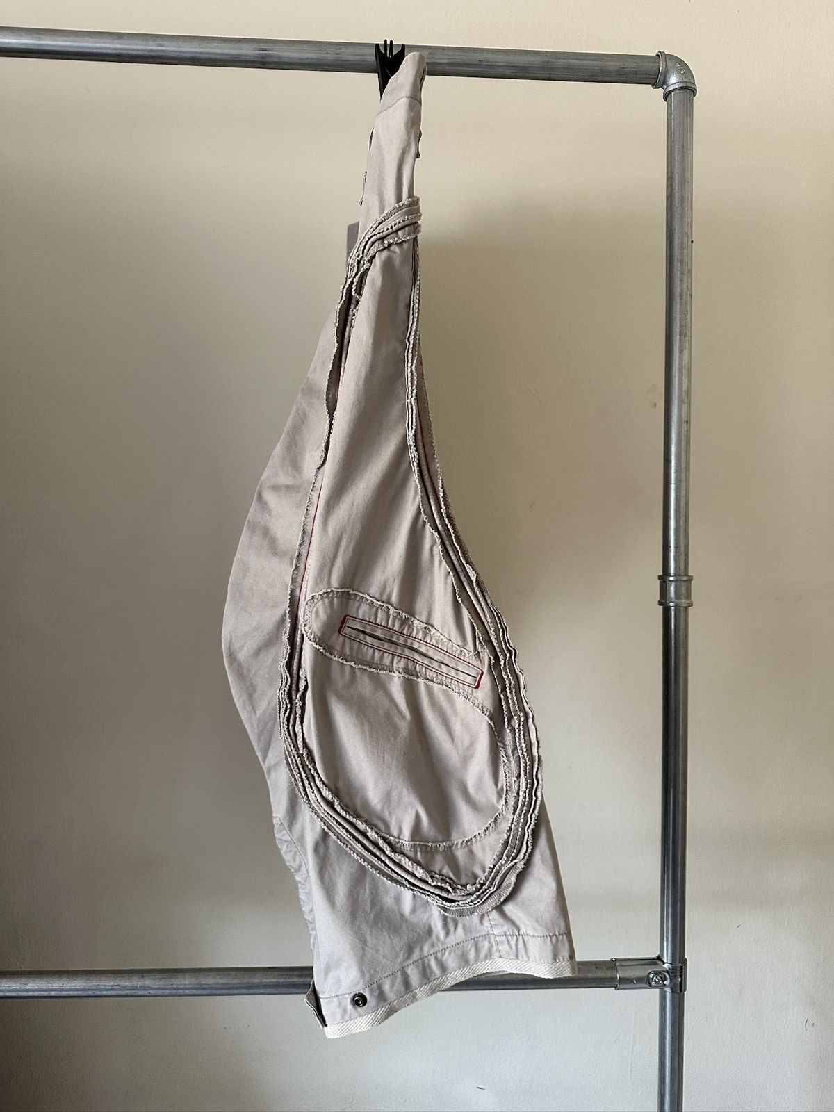 Marithe + Francois Girbaud 2000s Marithe Francois Girbaud Piping Cargo Pant Size US 30 / EU 46 - 11 Thumbnail