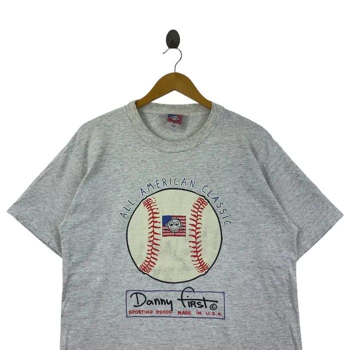 Vintage Vintage 90’ DANNY FIRST BASEBALL Comic Strip Tee Shirt Size US L / EU 52-54 / 3 - 2 Thumbnail