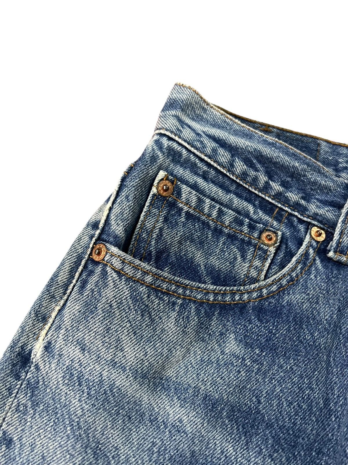 Levi's 80’s Levi’s 501xx Distress Faded Jean Size US 27 - 7 Thumbnail