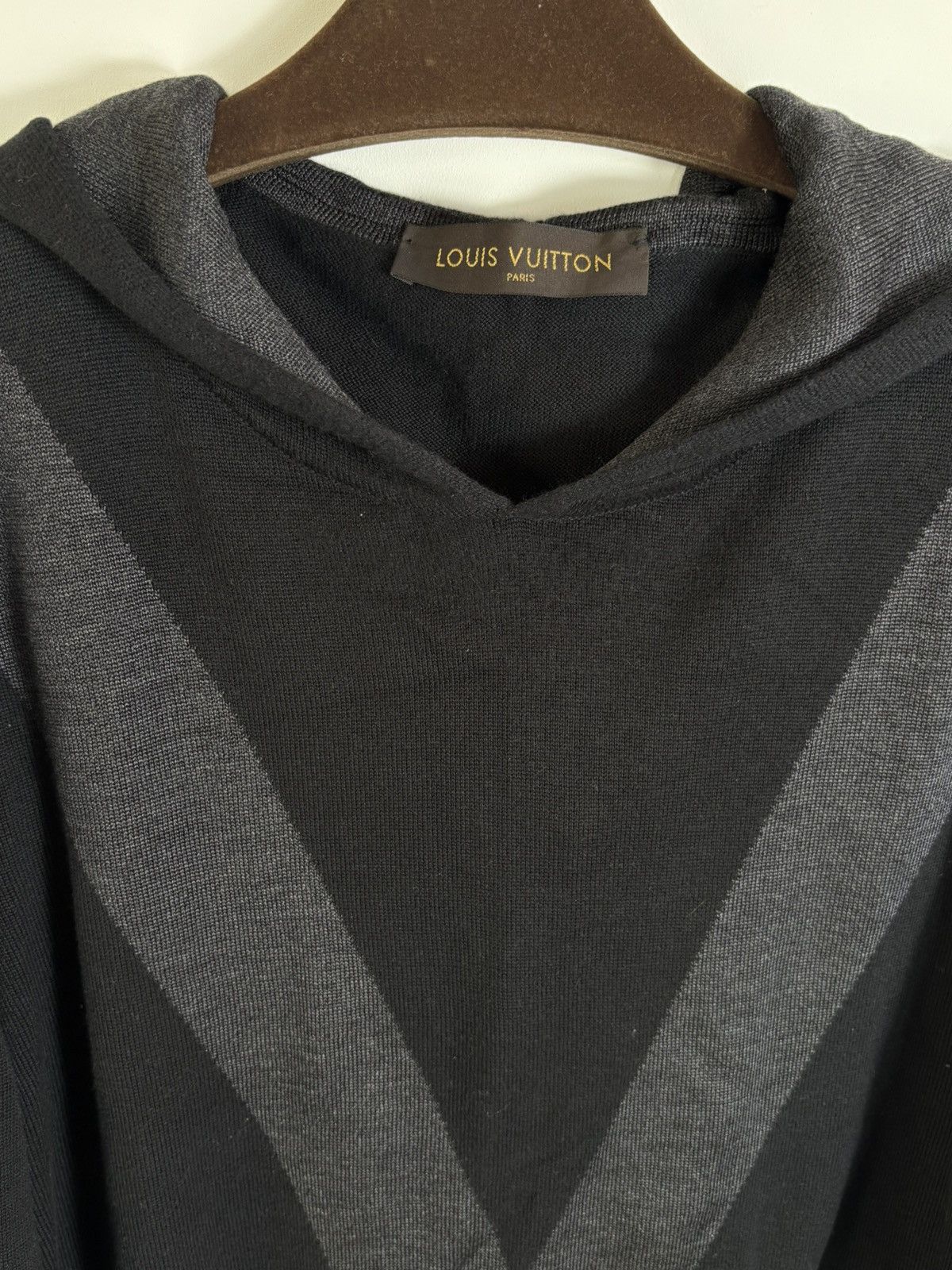 Louis Vuitton Louis Vuitton Silk Knit Hoodie Size US XXL / EU 58 / 5 - 5 Thumbnail