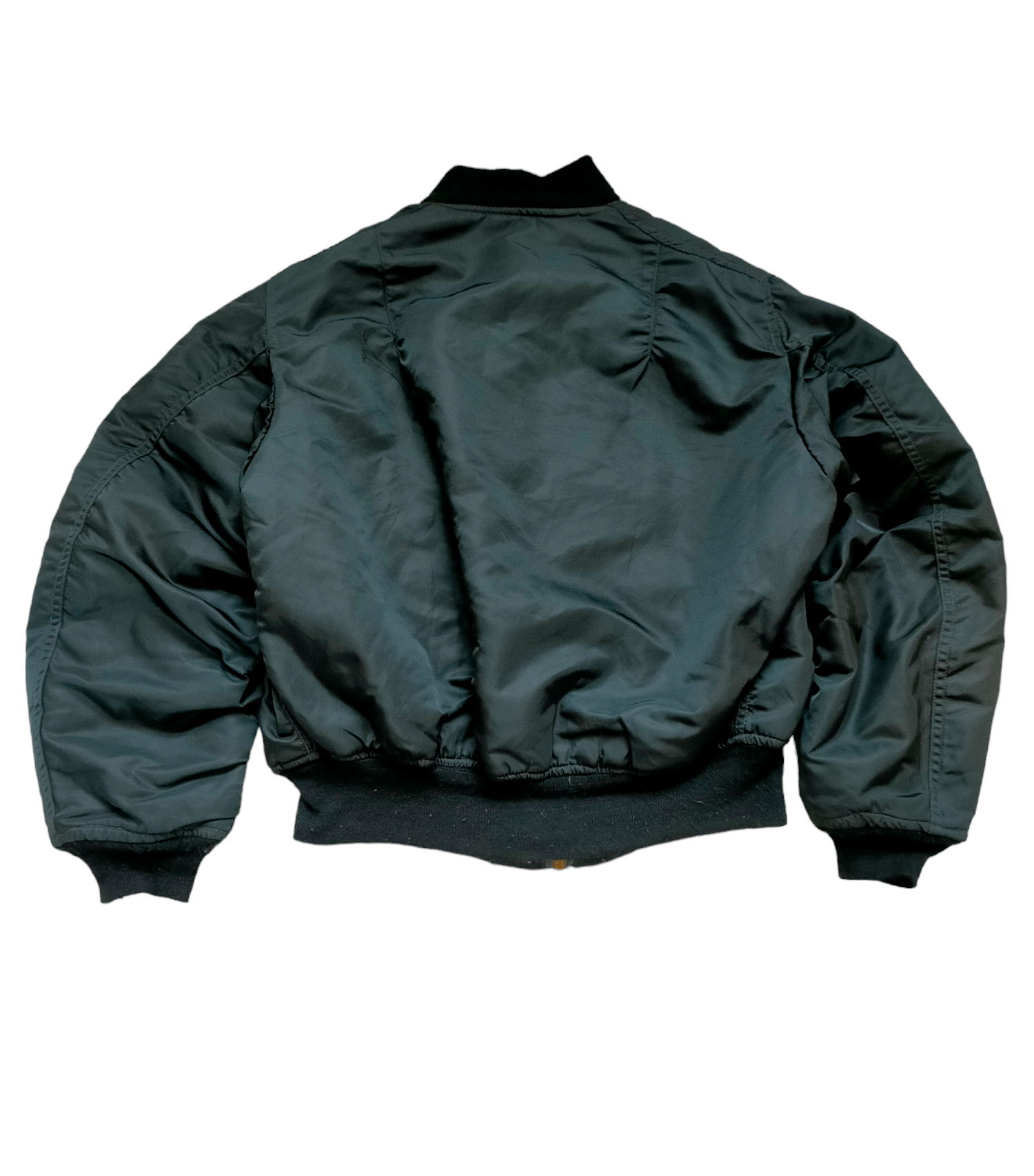 Alpha Industries Vintage Alpha Industries (USAF) Black Jacket Size US L / EU 52-54 / 3 - 2 Thumbnail
