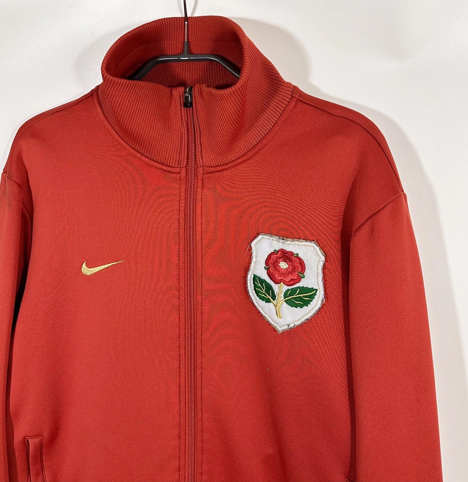 Nike Manchester United 1909 FA Cup Rose Track Top Size M Red Size US M / EU 48-50 / 2 - 2 Thumbnail