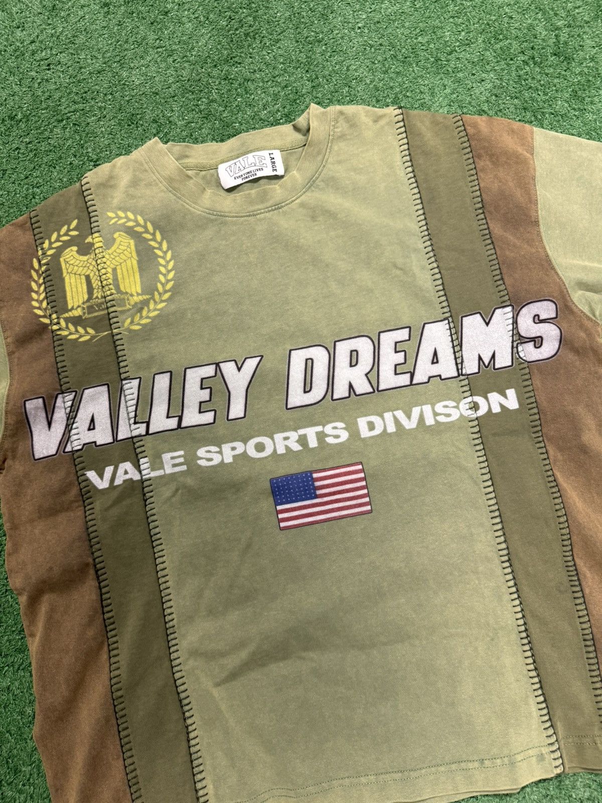 Vale Vale triple stitch tee shirt Size US L / EU 52-54 / 3 - 2 Thumbnail