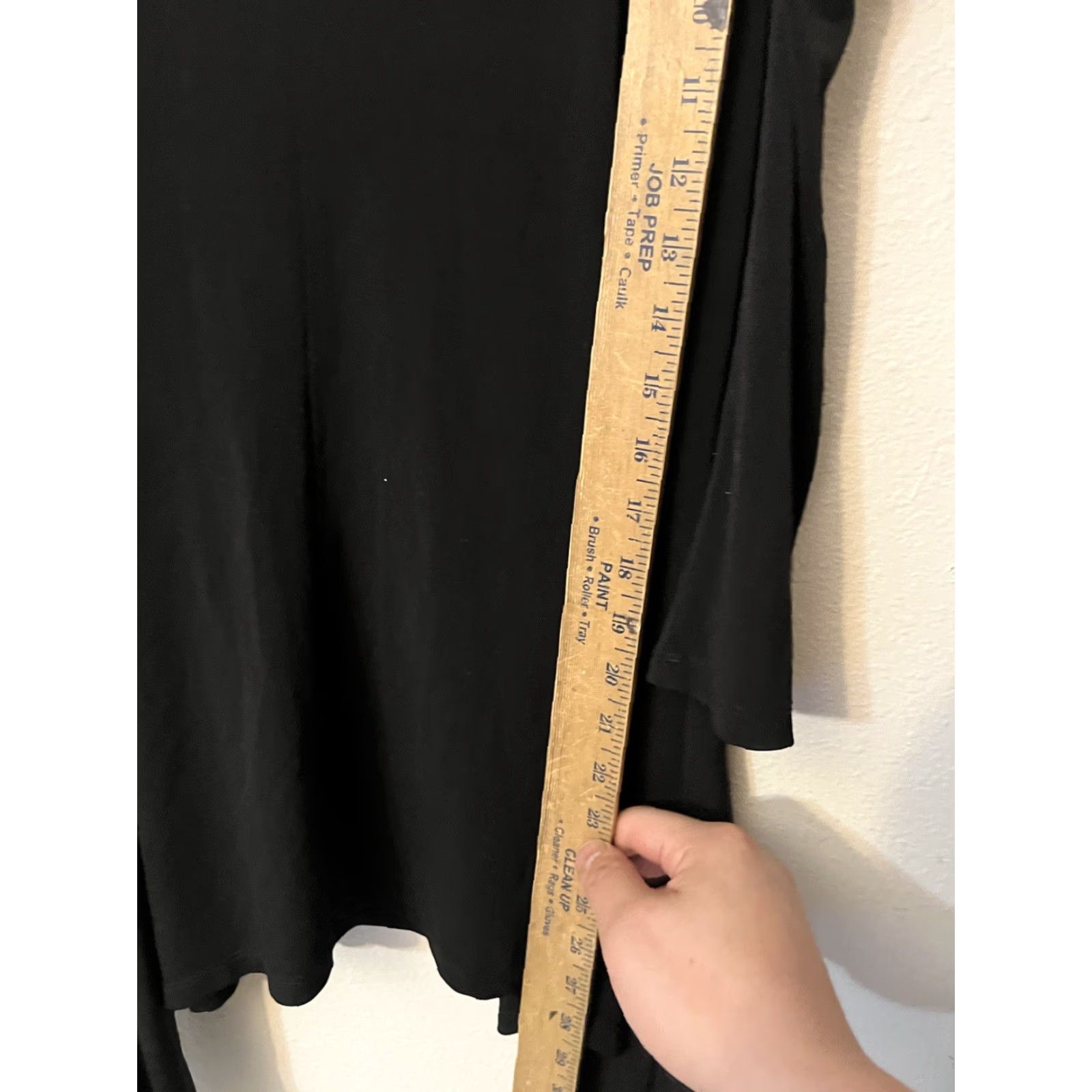 Ellen Tracy Ellen Tracy Black Blouse Long Sleeve Cold Shoulder Top S Small Womens Shirt Size S / US 4 / IT 40 - 4 Thumbnail