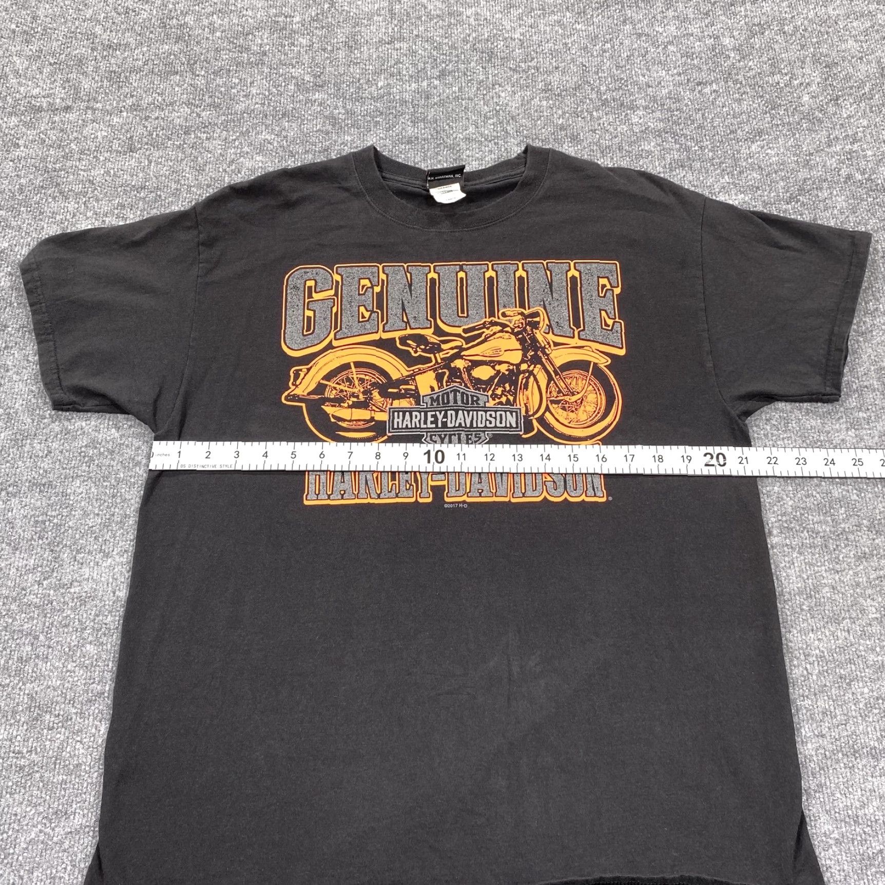 Harley Davidson Harley-Davidson Shirt Mens Large Black Graphic Dealer Chillicothe Ohio Hull Size US L / EU 52-54 / 3 - 7 Thumbnail