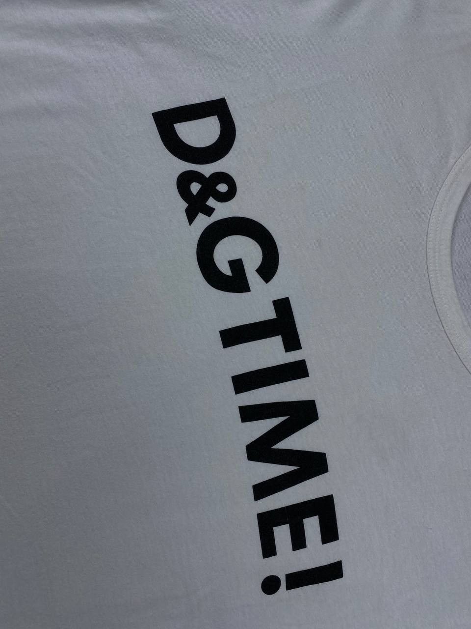 Dolce & Gabbana Vintage Dolce Gabbana Big Logo T Shirt DG Men Size M White Size US M / EU 48-50 / 2 - 4 Thumbnail