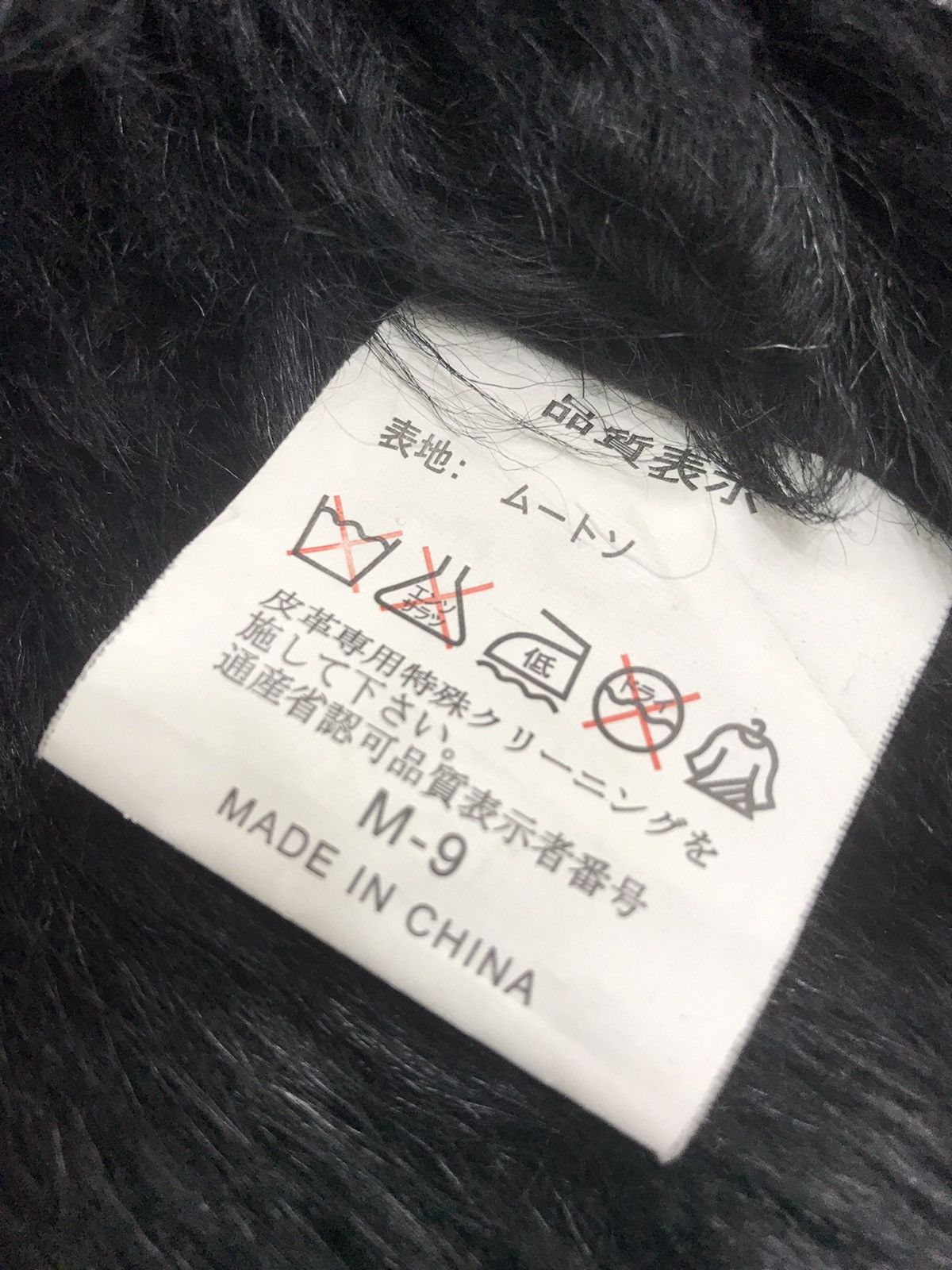 Japanese Brand 💥ARCHIVAL💥Vie Homme Ve Femme Patch Goatskin Leather Jacket Size US S / EU 44-46 / 1 - 19 Thumbnail