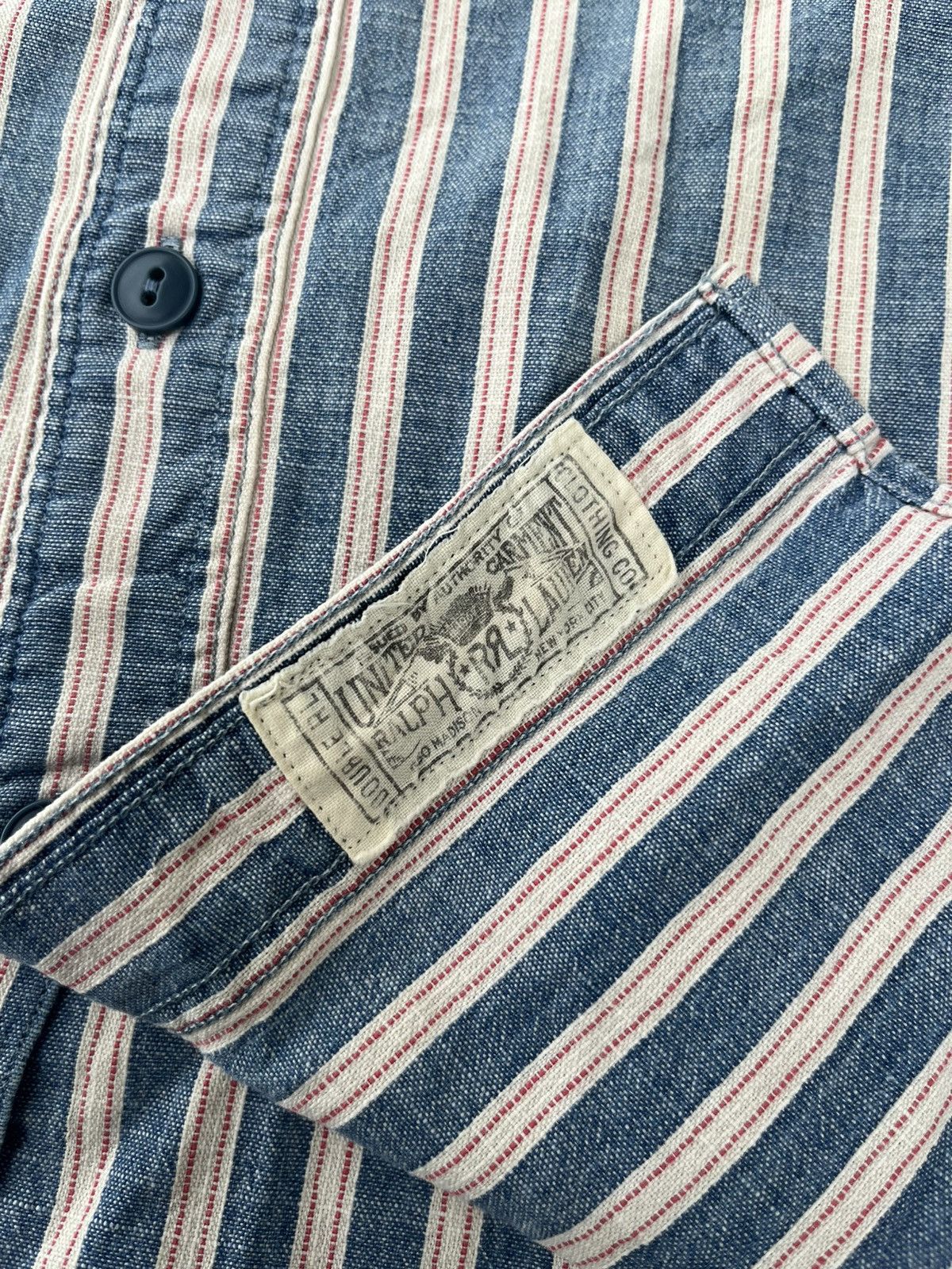 RRL Ralph Lauren Double RL, RRL Ralph Lauren shirt button vintage Size US M / EU 48-50 / 2 - 7 Thumbnail