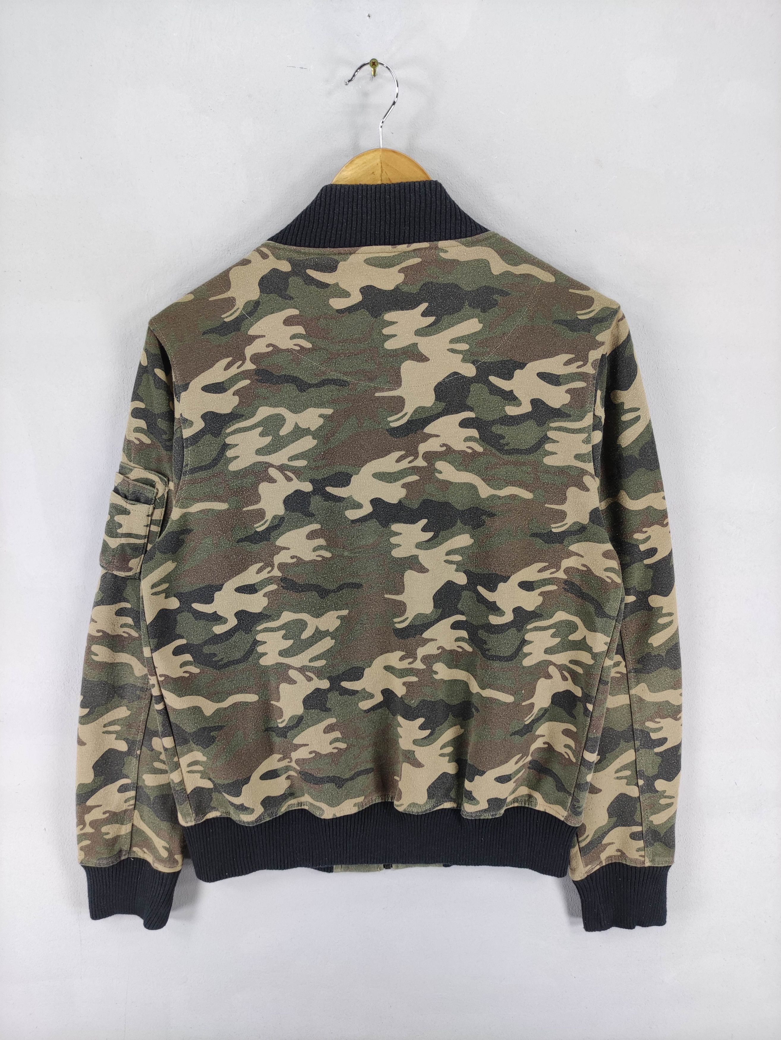 Japanese Brand Vintage Skkone Bomber Cotton Sweater Jacket Zipper Size US M / EU 48-50 / 2 - 8 Thumbnail