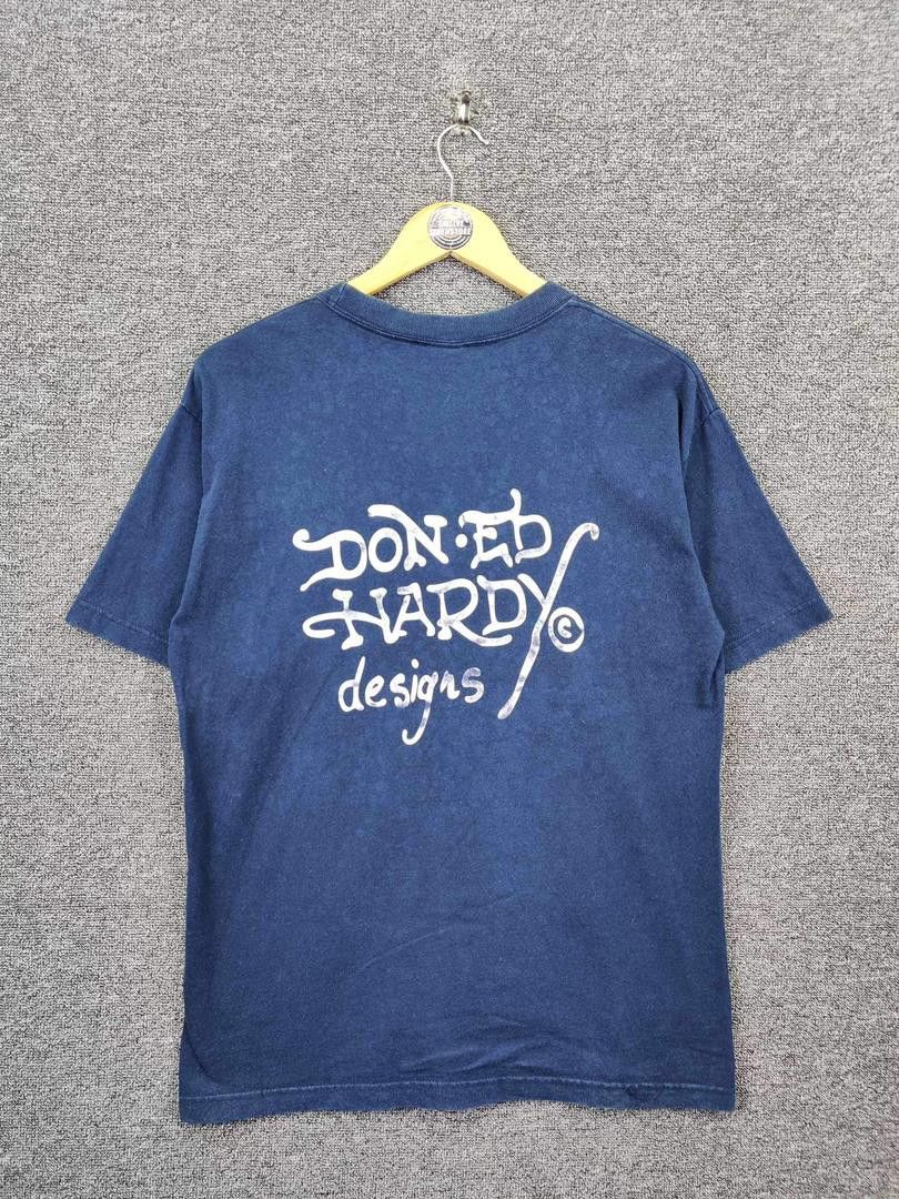 Ed Hardy Vintage Ed Hardy Christian Audigier Skull Tee Tshirt Size US M / EU 48-50 / 2 - 6 Thumbnail