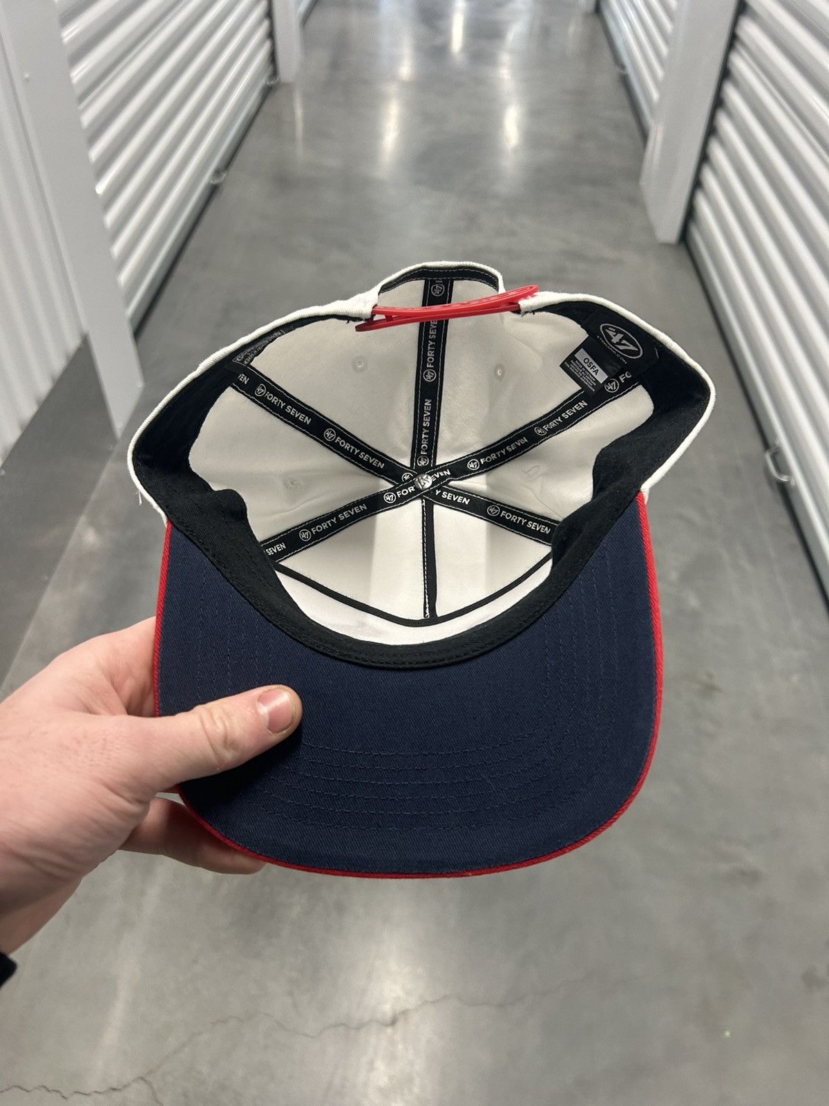 47 White and red St Louis Cardinals 47 snapback hat Size ONE SIZE - 3 Thumbnail