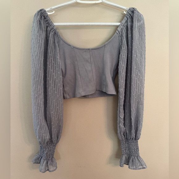 Urban Outfitters Urban Outfitters crop with puffed sleeves Size S / US 4 / IT 40 - 4 Thumbnail