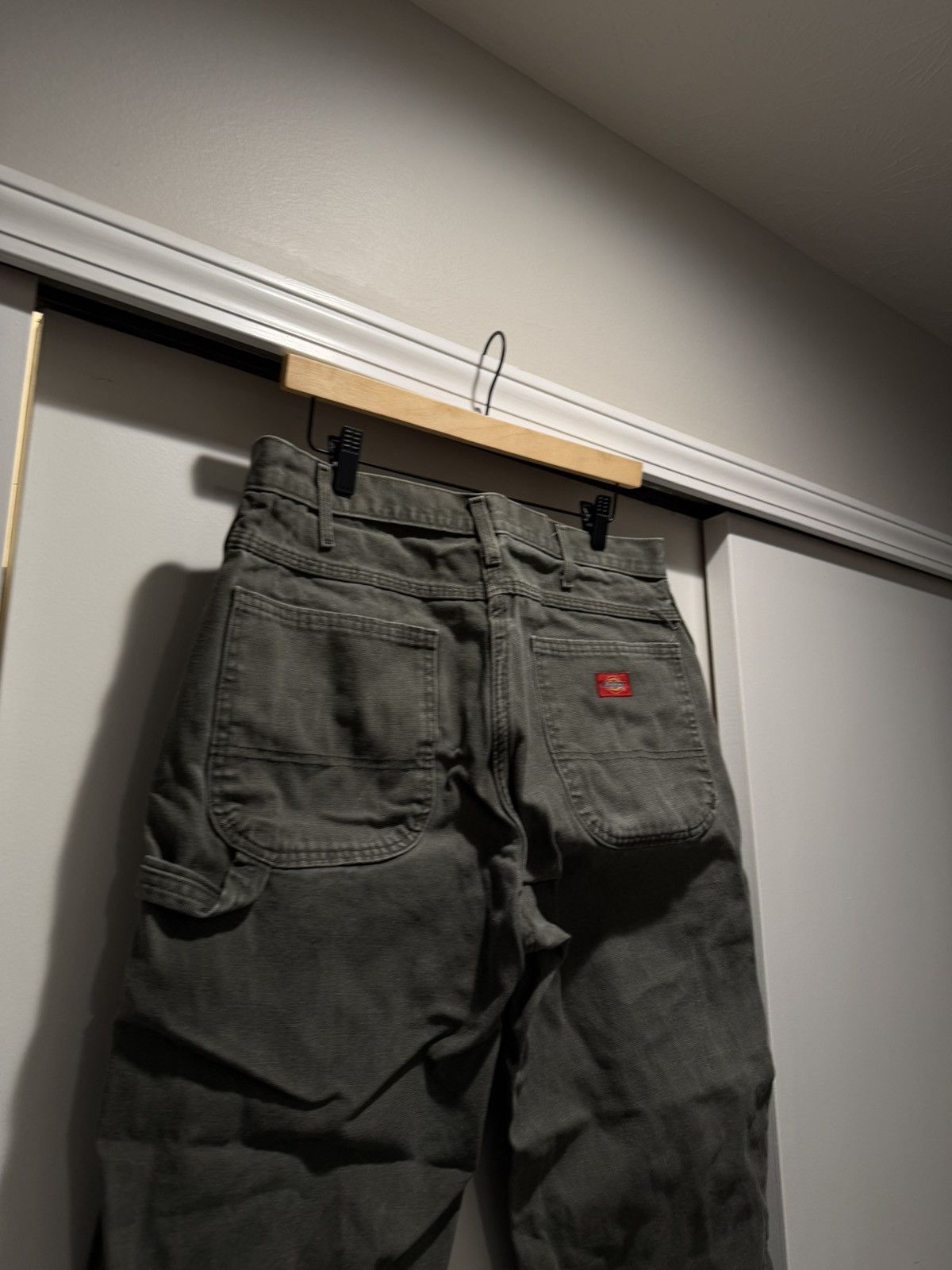 Dickies Vintage Dickies Carpenter Pants 34x30 Olive Size US 34 / EU 50 - 3 Thumbnail