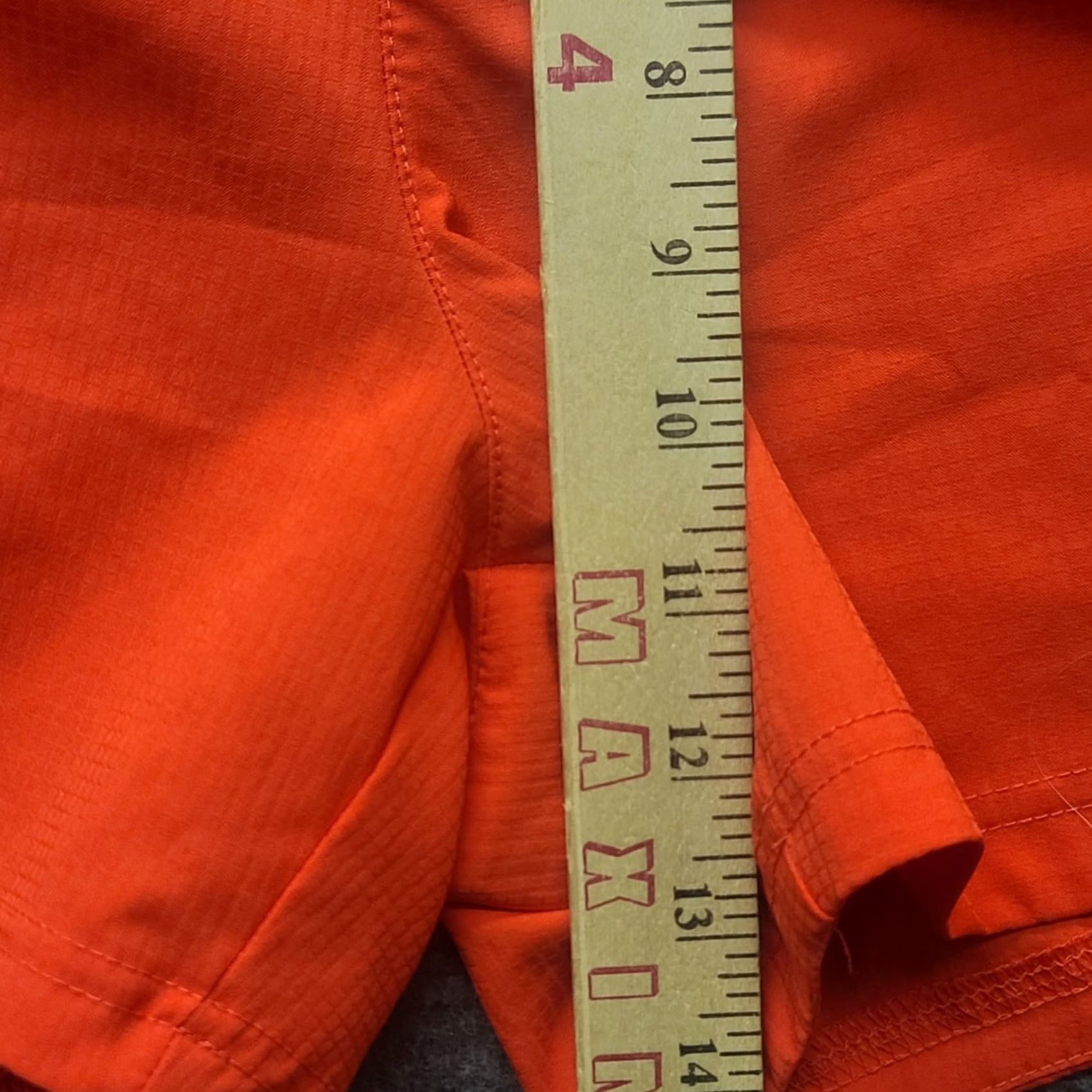 Vintage Columbia PFG Shorts Womens L Regular 4" Inseam Red Lightweight Outdoor Fishing Hiking Walking Knit Logo Pocket/Chino Style Size 36" / US 14 / IT 50 - 5 Thumbnail