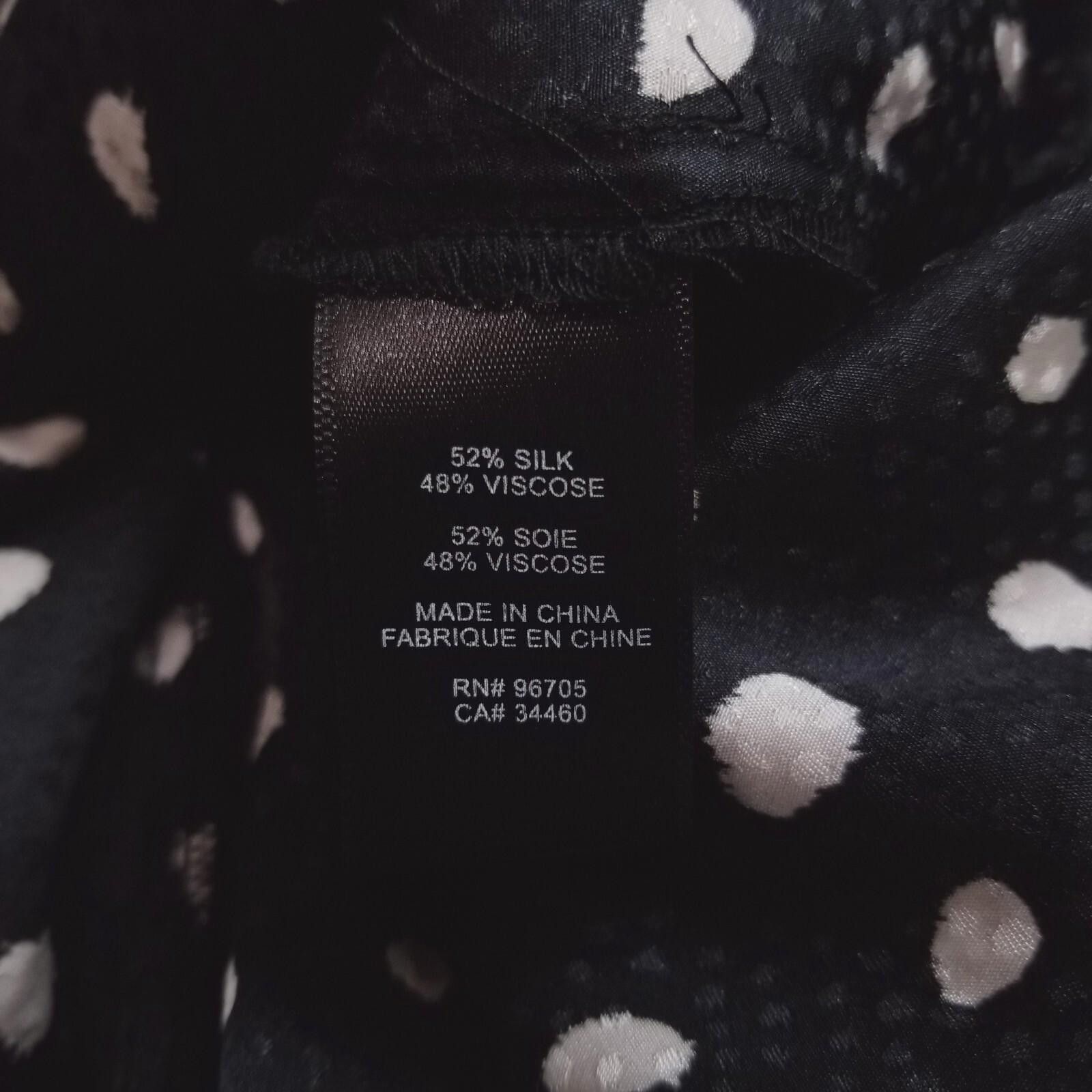 Rebecca Taylor Rebecca Taylor Nova Dot Jacquard Silk Blend Jumpsuit 2 Size 26" / US 2 / IT 38 - 11 Thumbnail