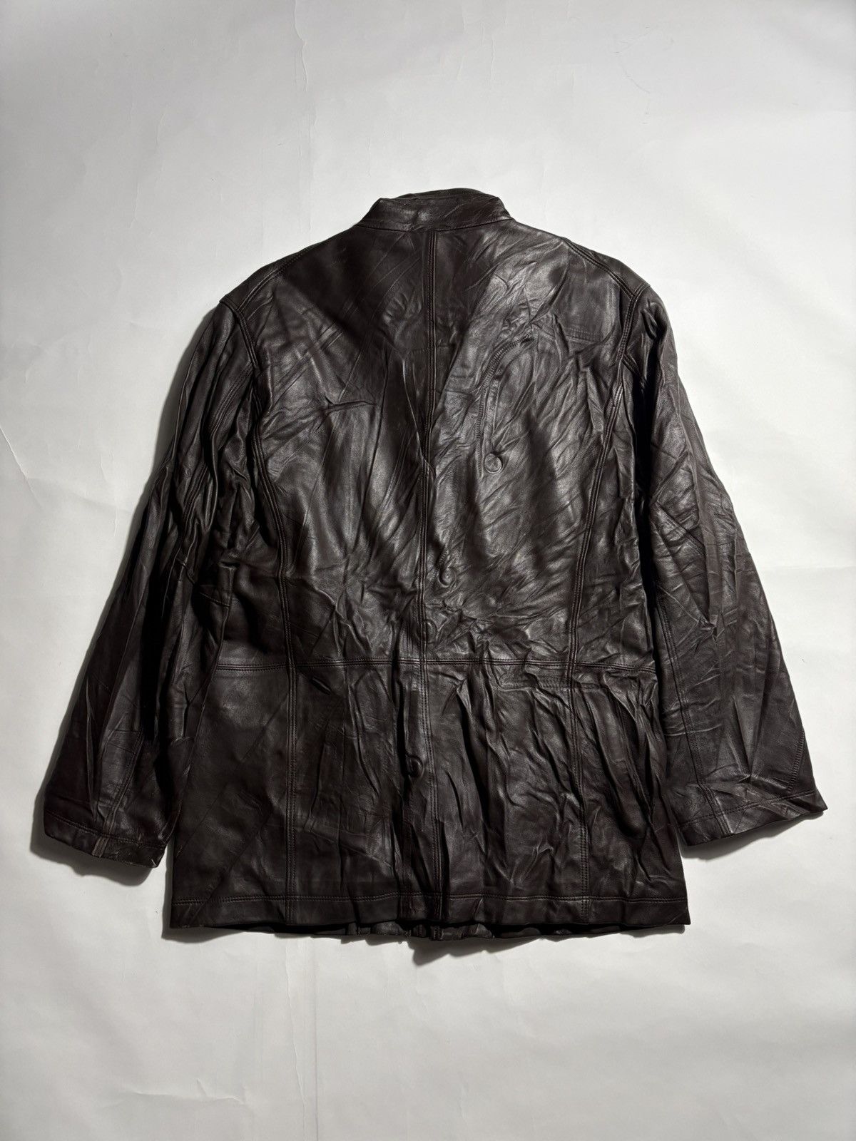 Balmain VINTAGE BALMAIN LEATHER JACKET Size US M / EU 48-50 / 2 - 2 Thumbnail