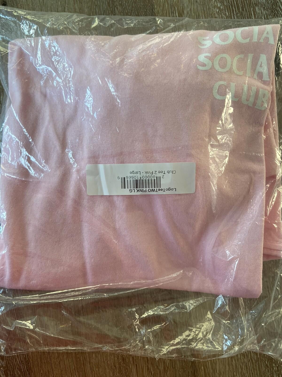 Anti Social Social Club Anti Social Social Club Logo Tee 2 Pink Size L Size US L / EU 52-54 / 3 - 4 Thumbnail