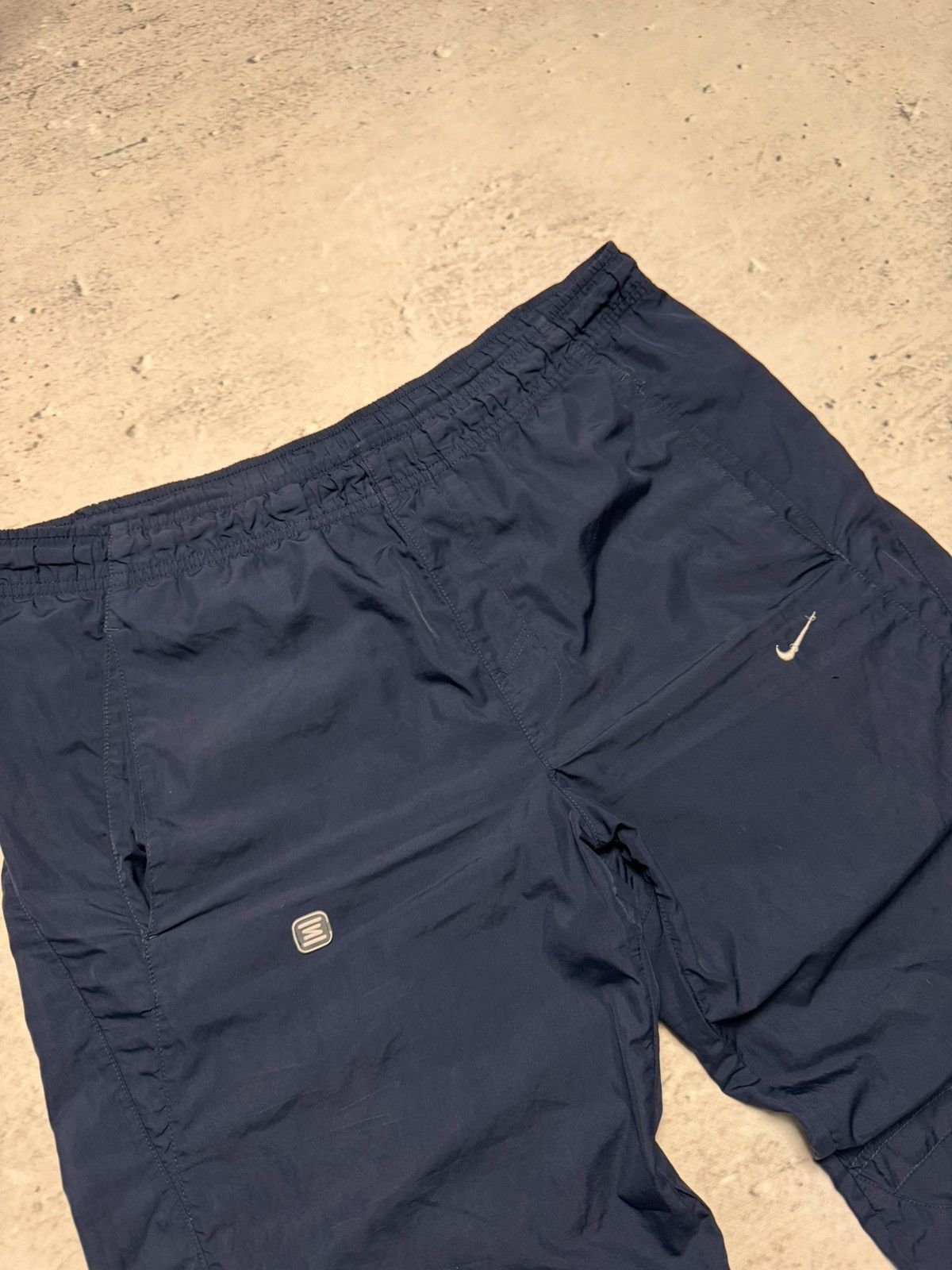 Nike × Vintage NIKE SHOX VINTAGE BASIC LOGO OVERSIZE BAGGY PANTS Size US 32 / EU 48 - 3 Thumbnail
