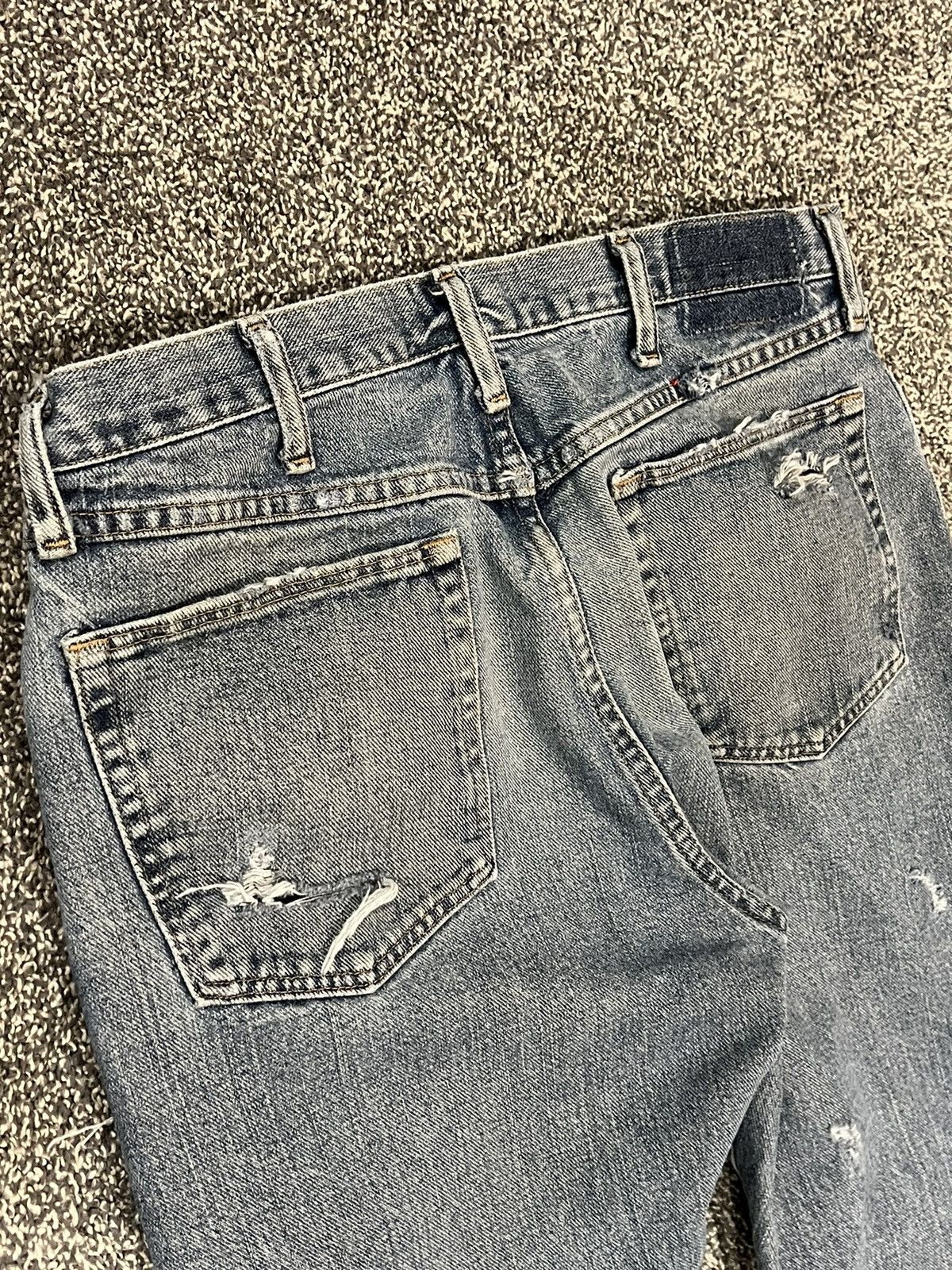 Vintage × Wrangler Wrangler Vintage Distressed Denim 34x32 Size US 34 / EU 50 - 13 Thumbnail