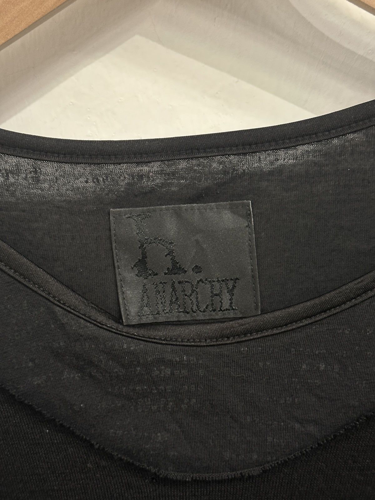 Japanese Brand H.Anarchy Poem Punk Seditionaries Bondage Long-sleeves Mesh Size US S / EU 44-46 / 1 - 5 Thumbnail