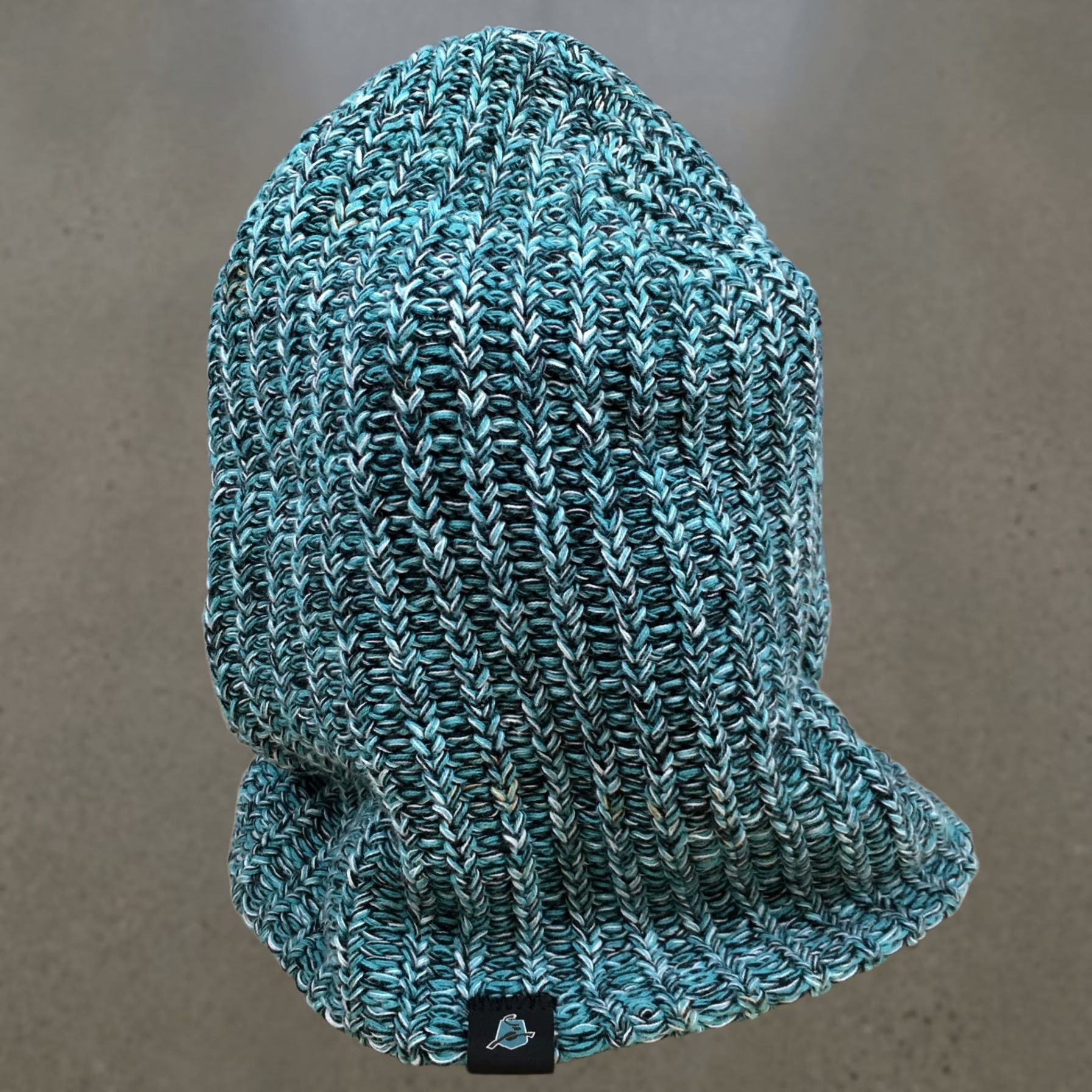 Vintage Love Your Melon Beanie Knitted Hat Mens One Size Green Cotton Pull On Casual Size ONE SIZE - 1 Thumbnail