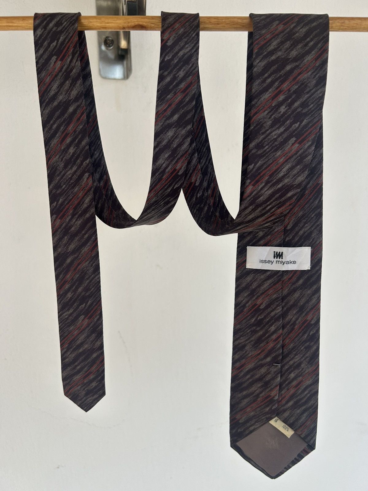Issey Miyake Issey Miyake Vintage Tie Size ONE SIZE - 2 Thumbnail