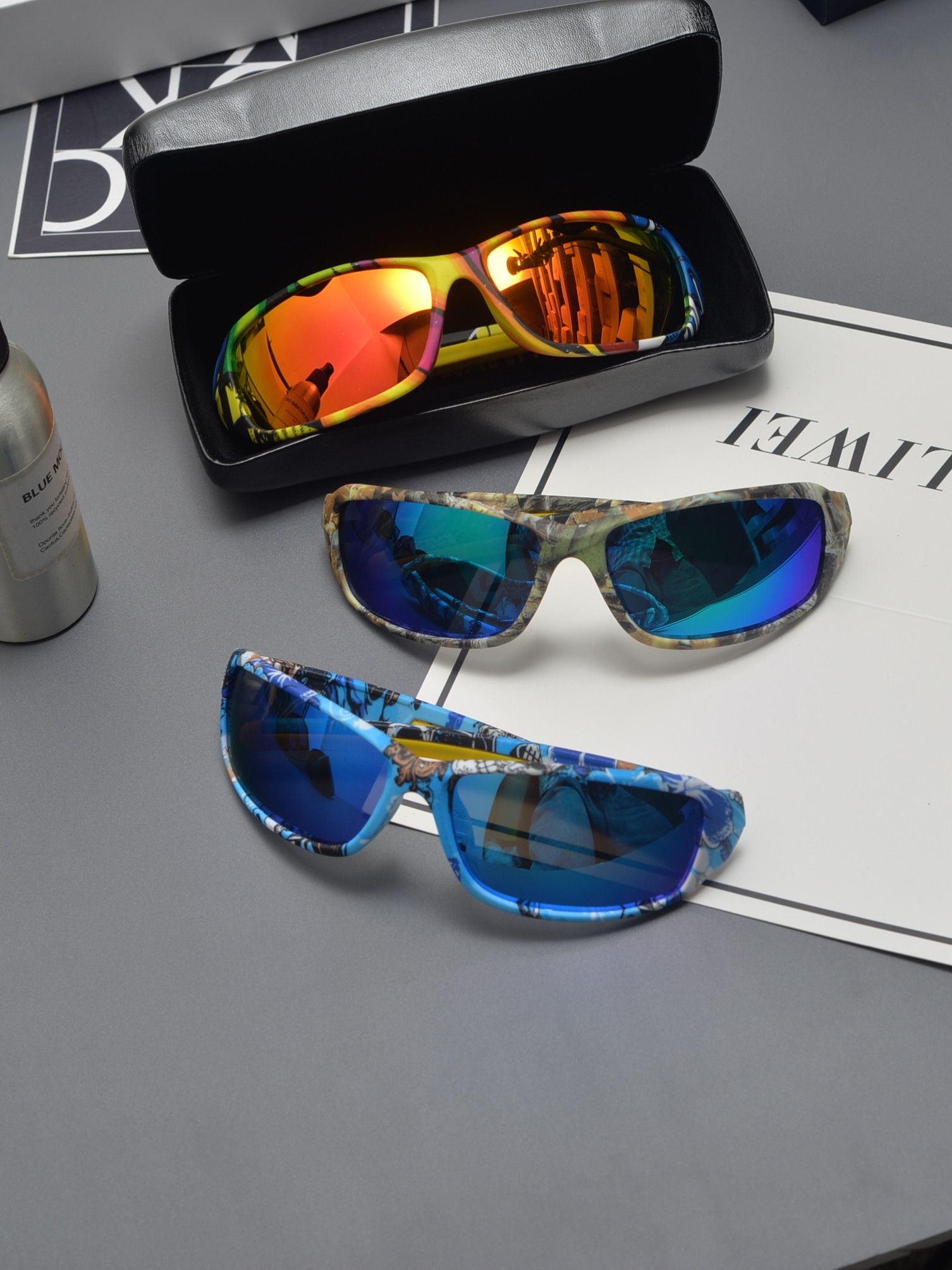 VIBE New Design Street ins style custom avant-garde sunglasses Size ONE SIZE - 3 Thumbnail