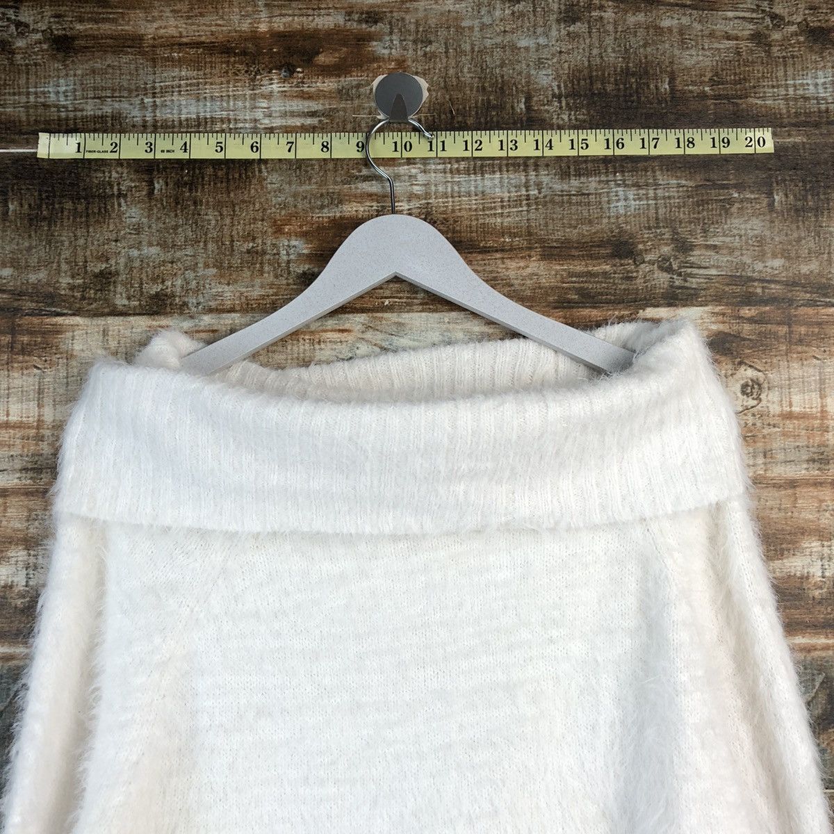 Homespun Knitwear DLL Khalita Turtle Neck Mohair fur shaggy Knitwear #C232 Size M / US 6-8 / IT 42-44 - 9 Thumbnail