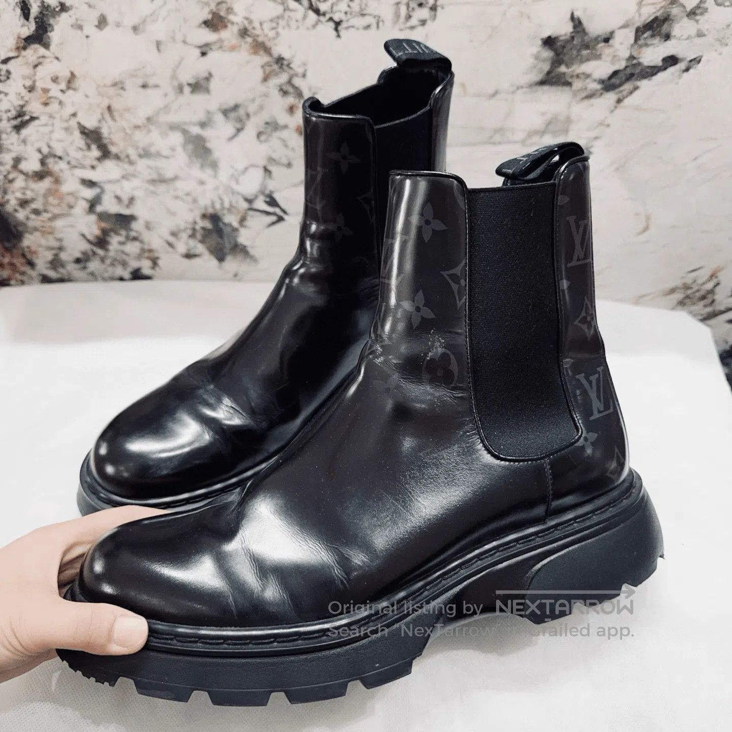 Louis Vuitton Louis Vuitton Monogram Ankle Boots. Size US 7.5 / EU 40-41 - 1 Thumbnail