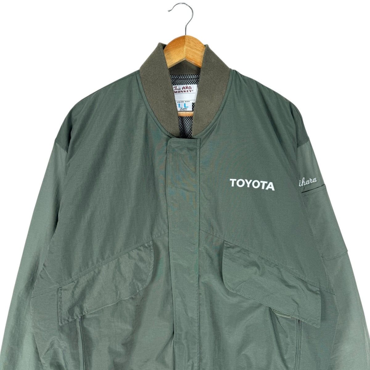 Japanese Brand ☀️TOYOTA COROLLA TRD BOMBER JACKET Size US L / EU 52-54 / 3 - 4 Thumbnail