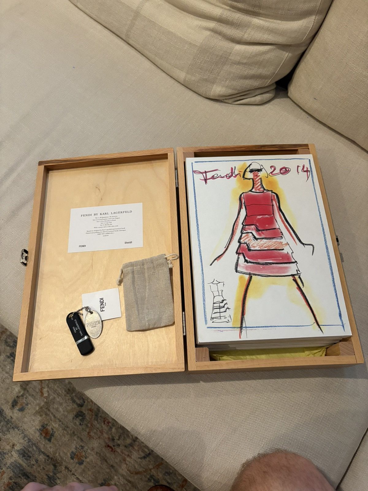 Fendi Fendi by Karl Lagerfeld – Wooden Box Set (Steidl, 2015) Size ONE SIZE - 2 Thumbnail