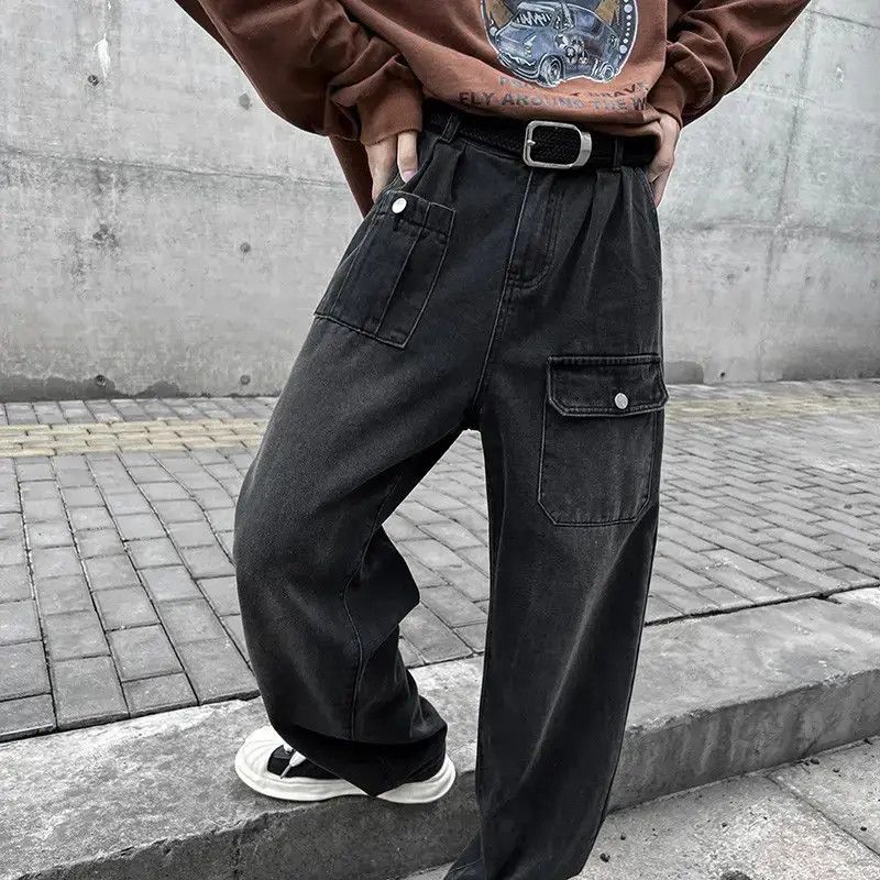 Japanese Brand Versatile draping floor pocket jeans Size US 32 / EU 48 - 6 Thumbnail