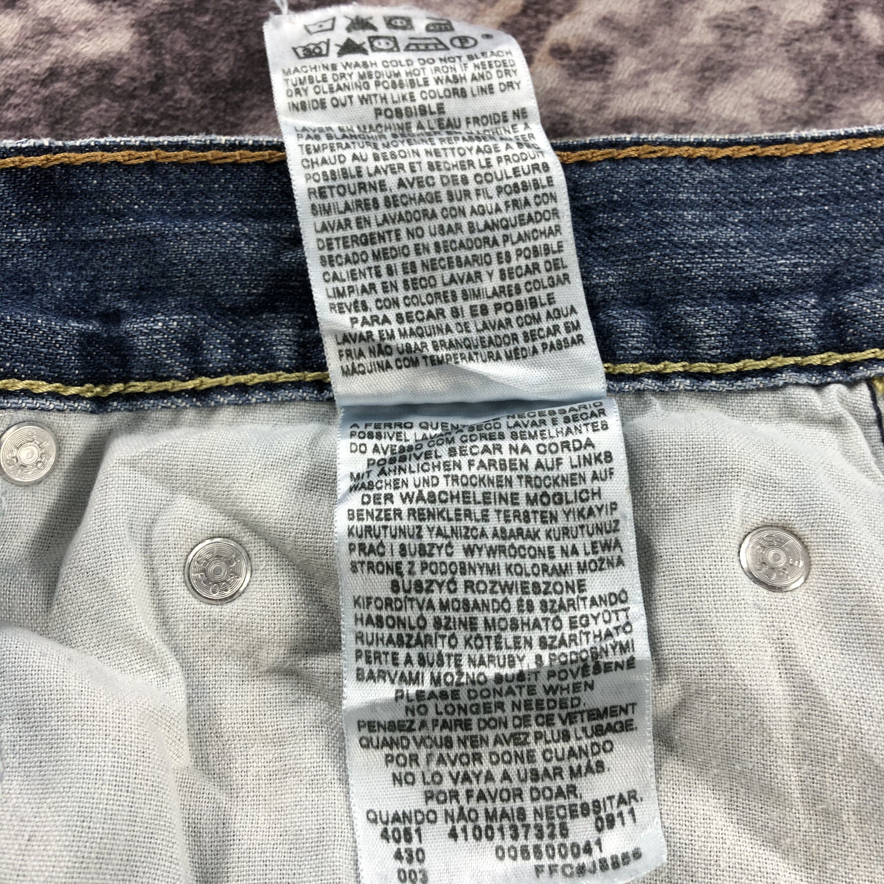Levi's × Vintage Vintage Blue Wash Levis 550 Jeans-JM2958 Size US 34 / EU 50 - 12 Thumbnail